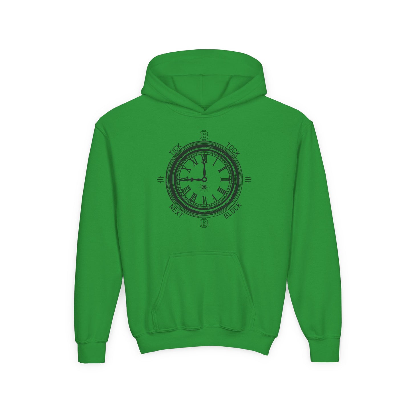 Tick Tock Next Block Youth Hoodie