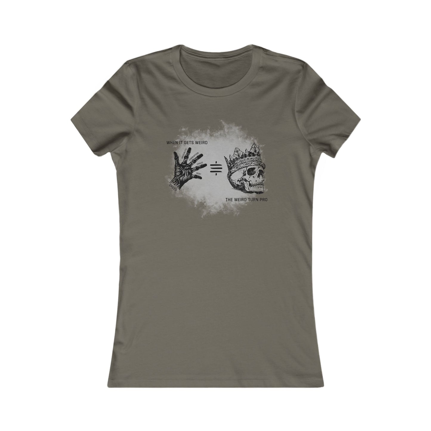 When It Gets Weird The Weird Turn Pro Women's T-Shirt