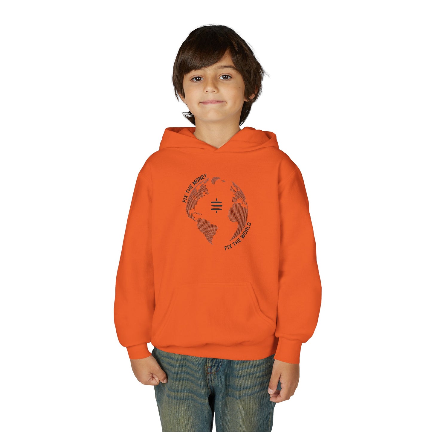 Fix The Money Fix The World Youth Hoodie