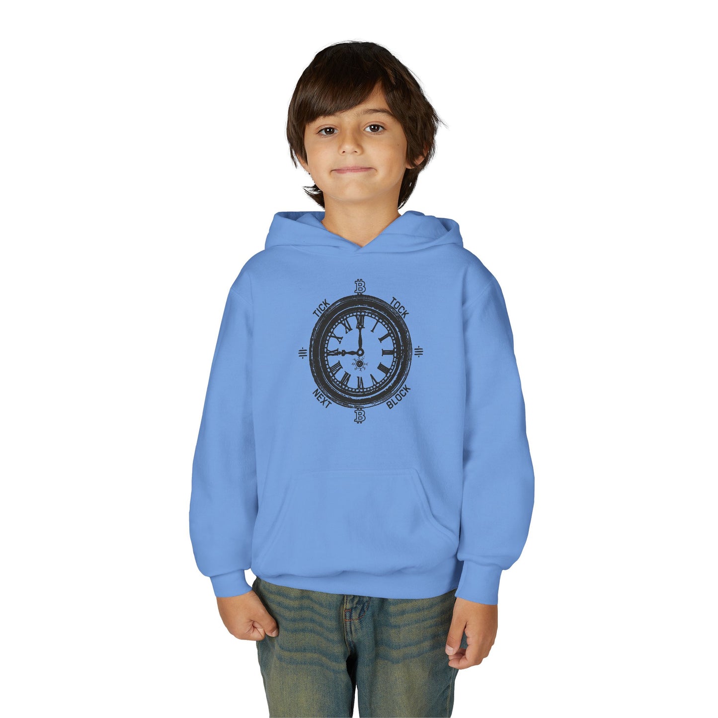Tick Tock Next Block Youth Hoodie