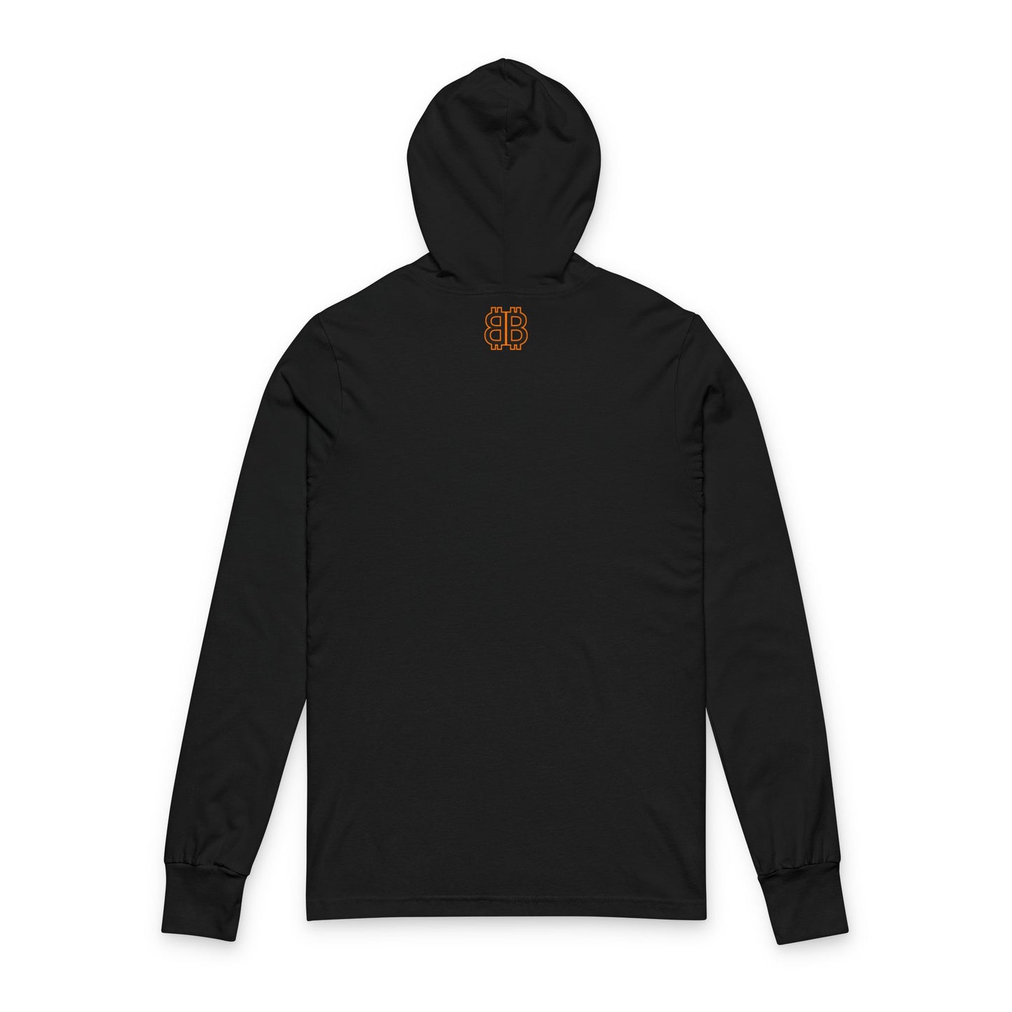 All Conversations Lead Back To Bitcoin Hooded Long Sleeve Tee