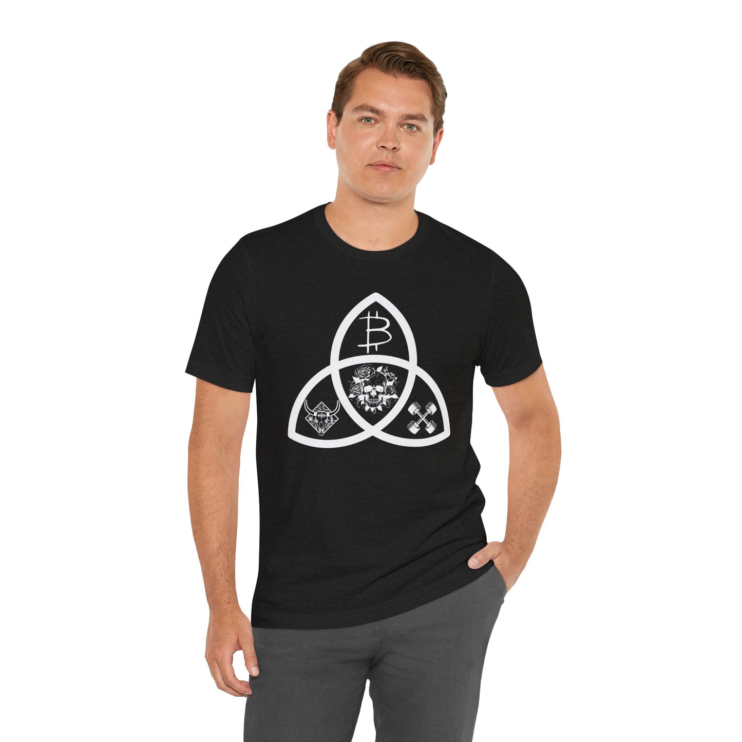 Beef Barbells Bitcoin Trifecta T-Shirt