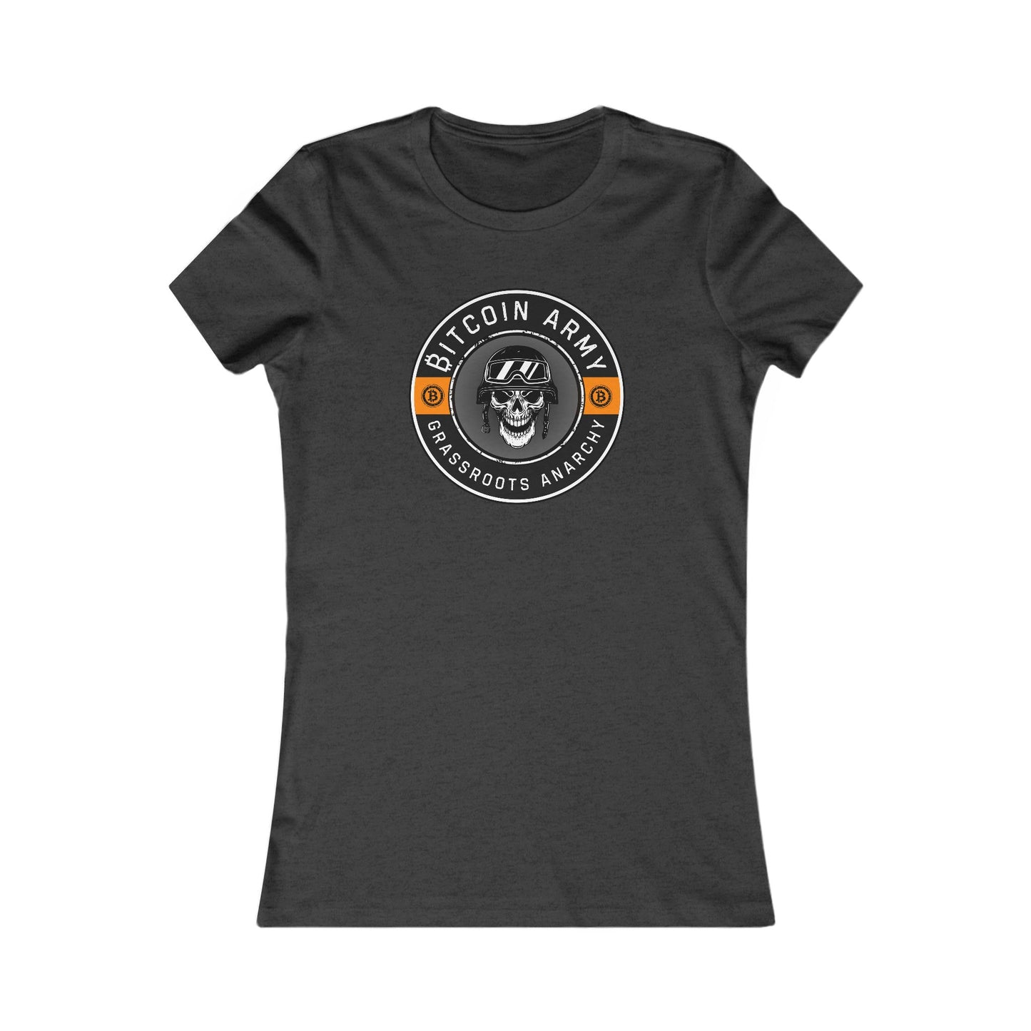 Bitcoin Army Grassroots Anarchy Women's T-Shirt