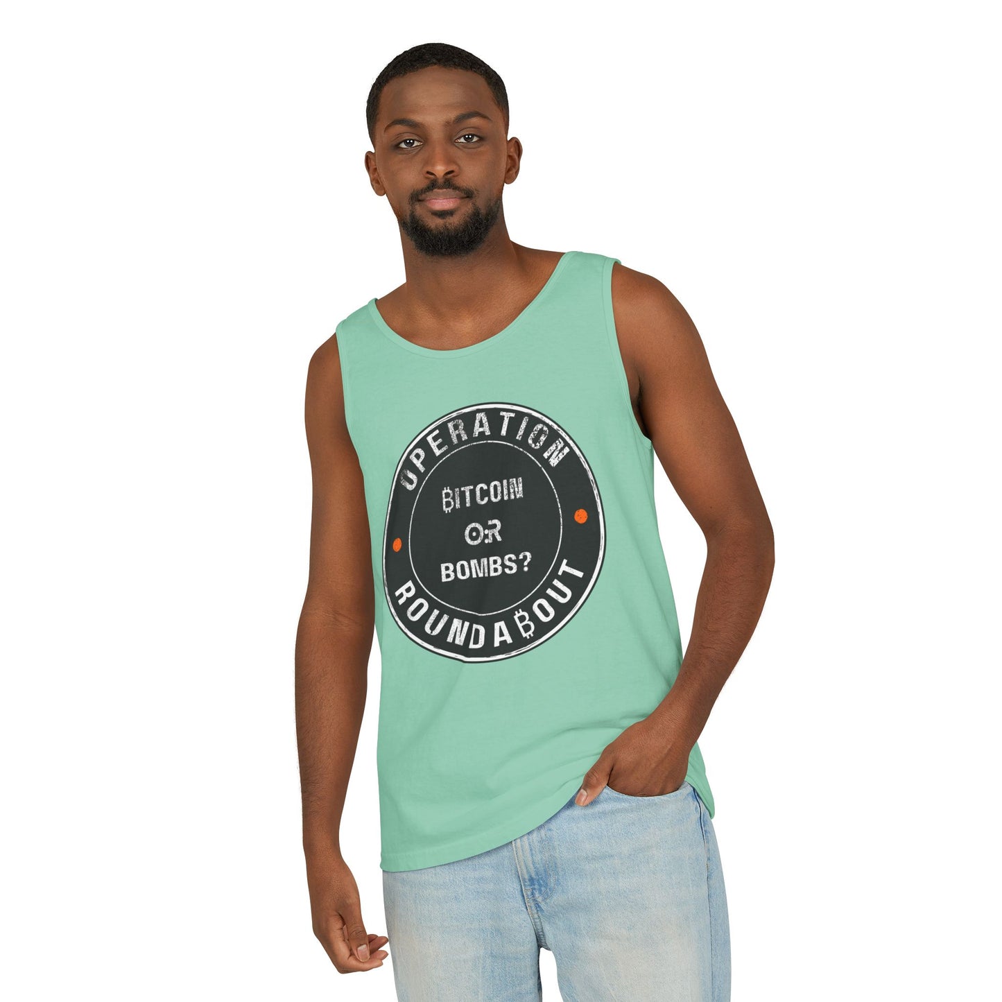 Bitcoin Or Bombs Operation Roundabout Tank Top