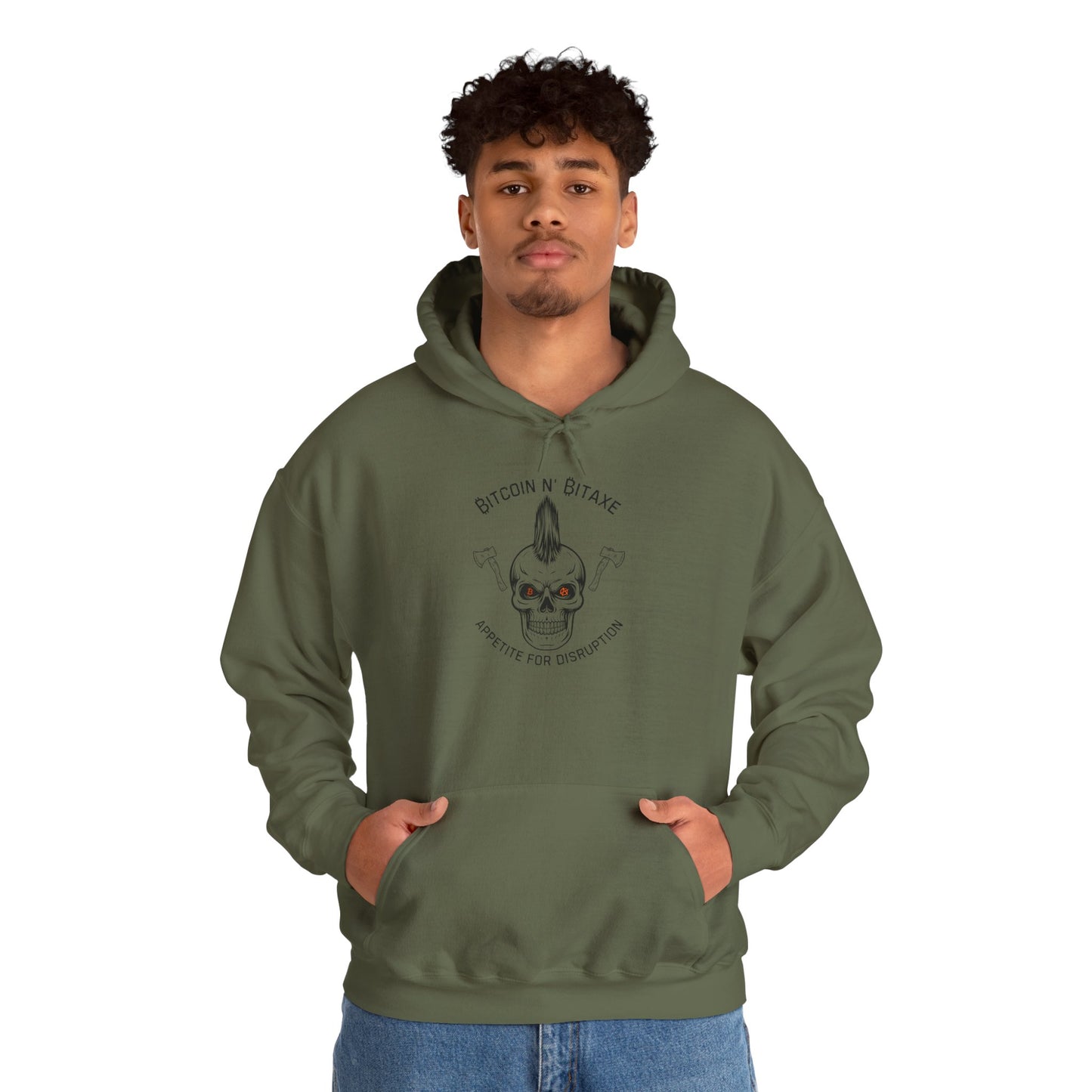 Bitcoin N' Bitaxe Appetite For Disruption Hoodie