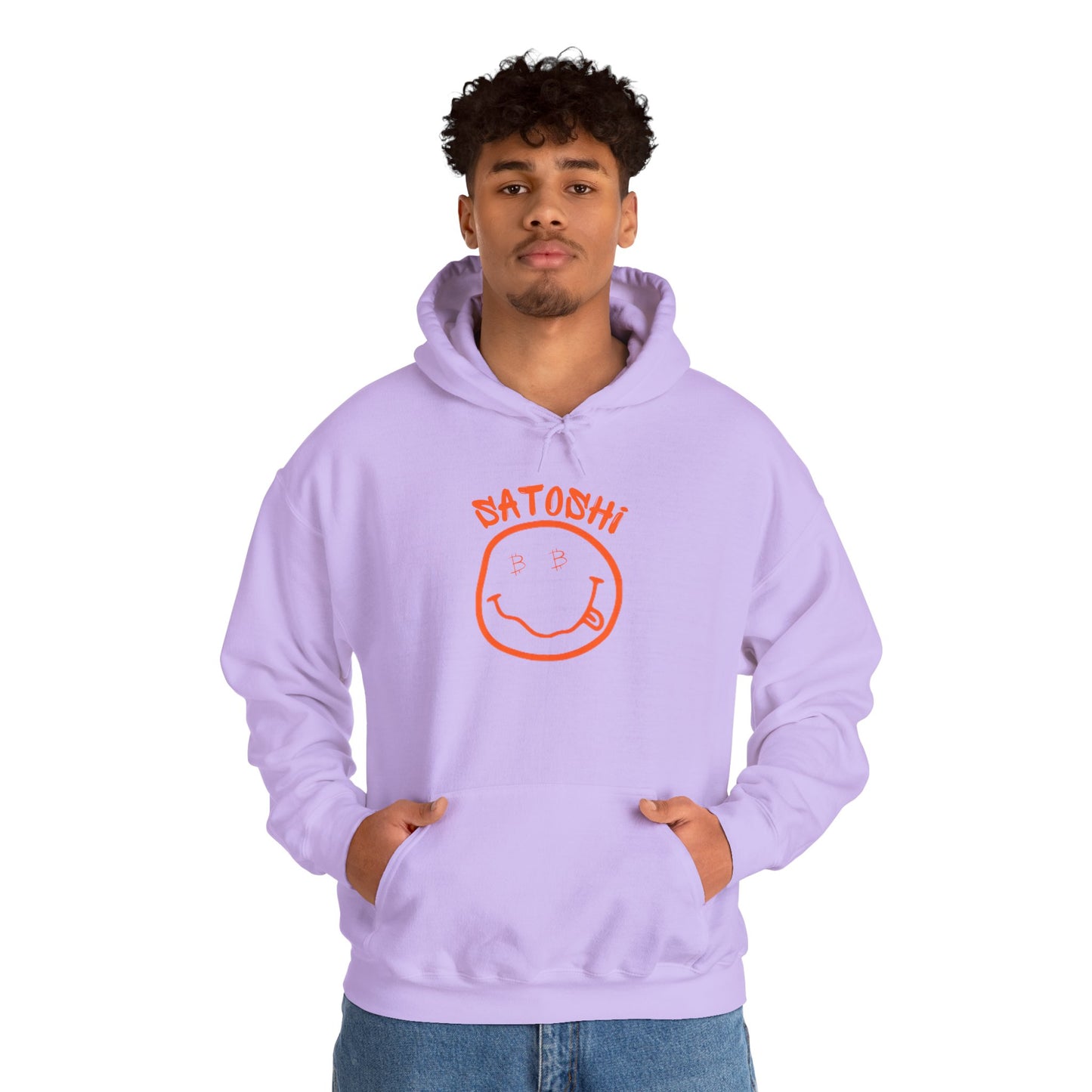 Bitcoin Eyed Satoshi Smiley Hoodie