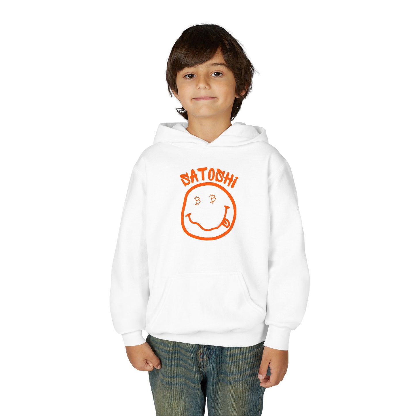 Bitcoin Eyed Satoshi Youth Hoodie