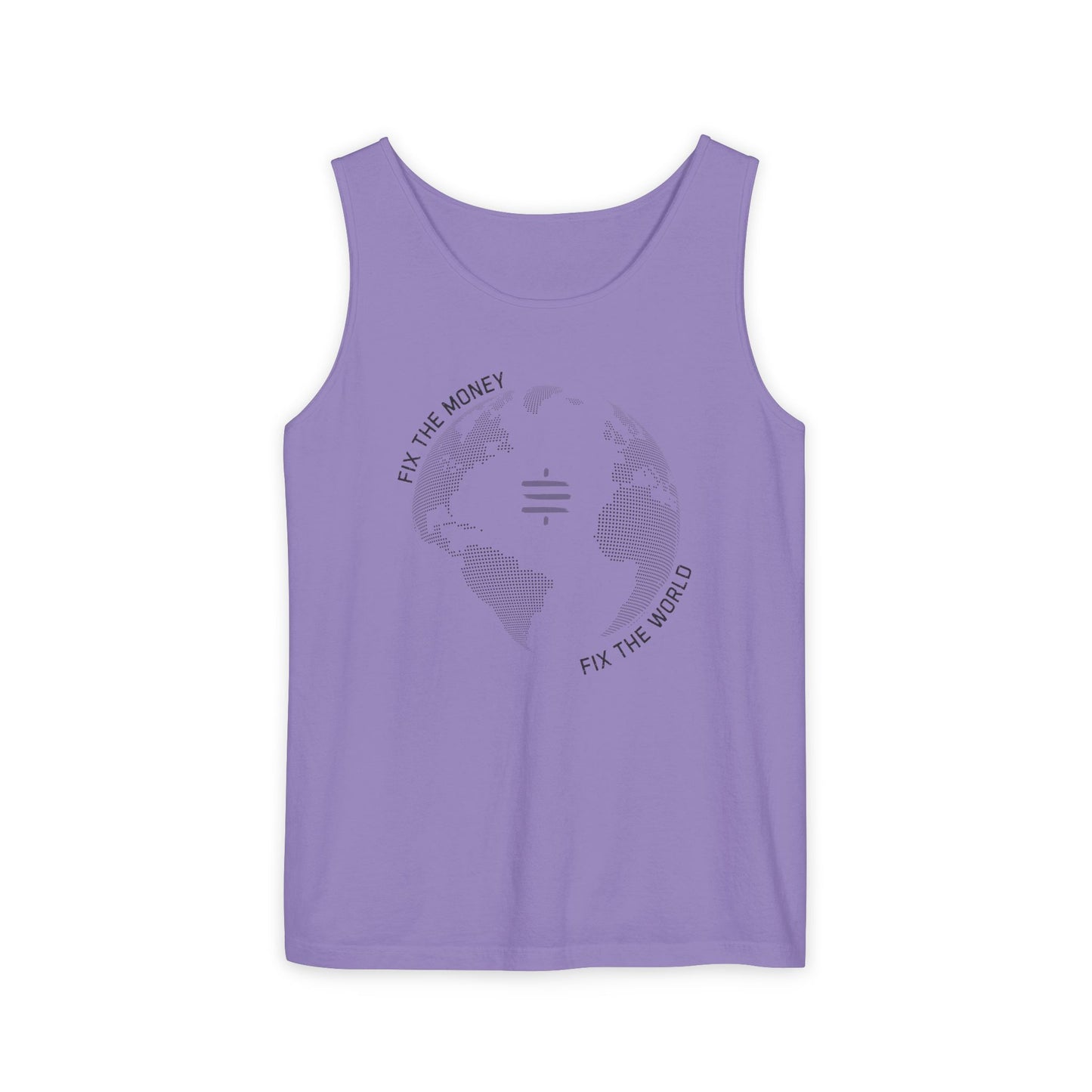 Fix The Money Fix The World Unisex Tank Top