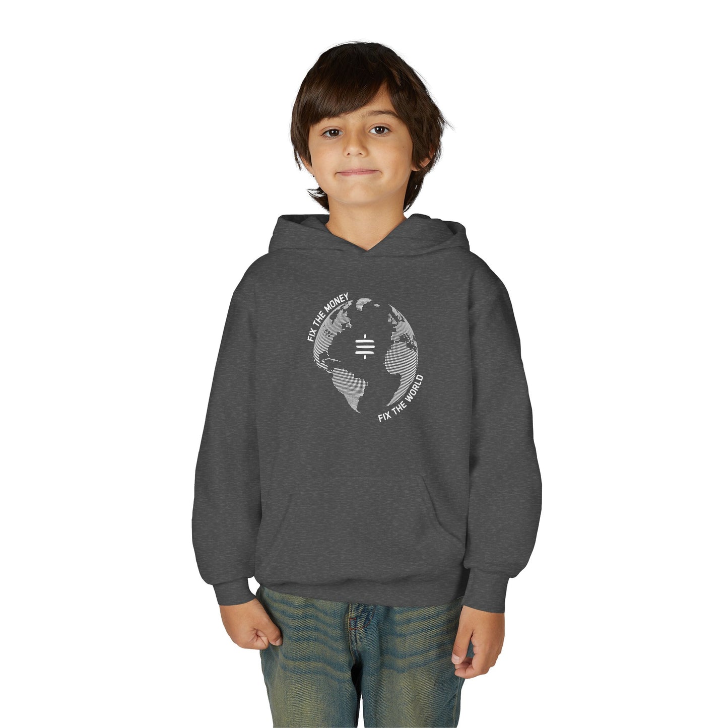 Fix The Money Fix The World Youth Hoodie