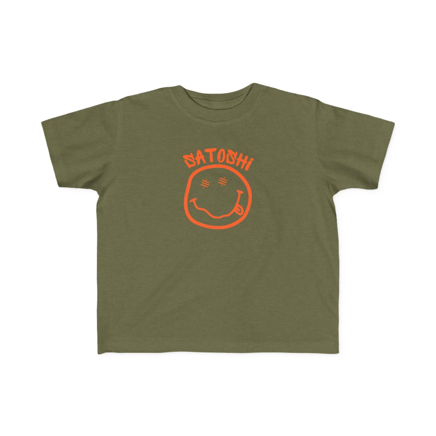 SATS Eyed Satoshi Smiley Toddler T-Shirt