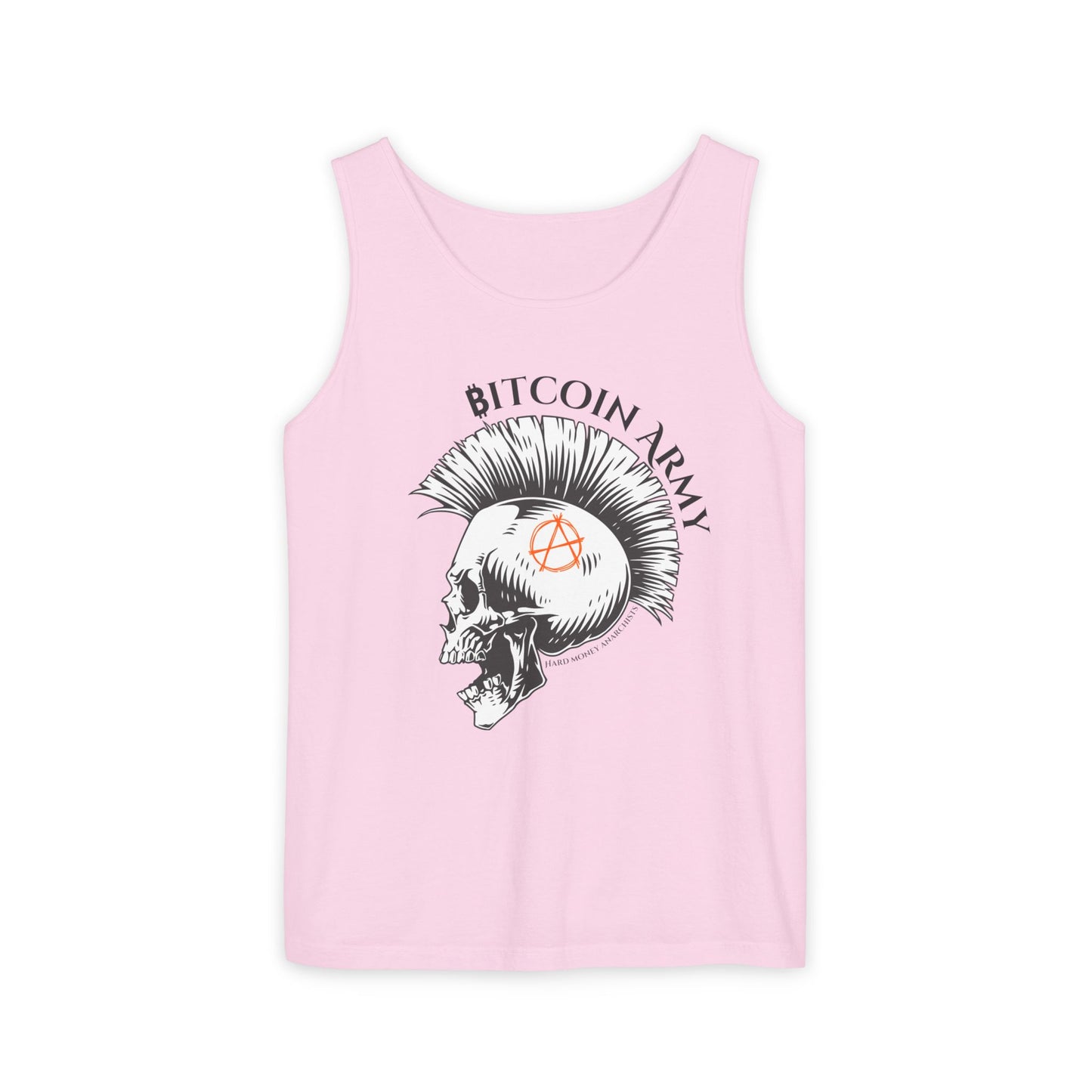 Bitcoin Army Hard Money Anarchists Tank Top