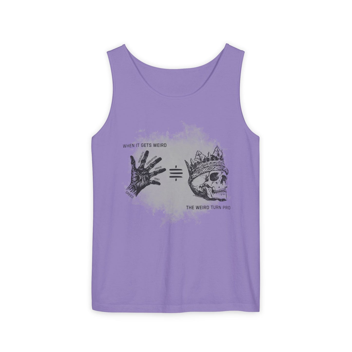Weird Turn Pro Hand & Skull Unisex Tank Top