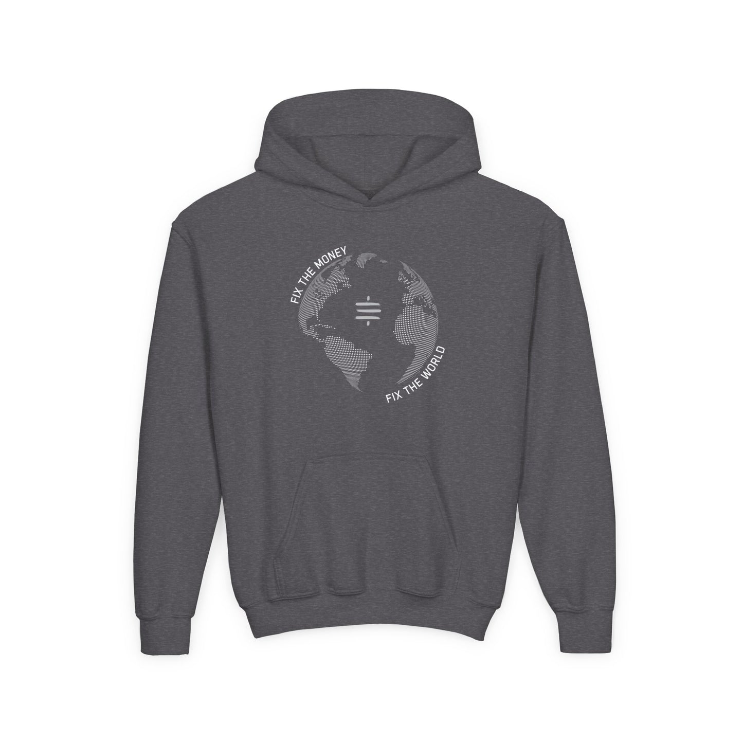 Fix The Money Fix The World Youth Hoodie
