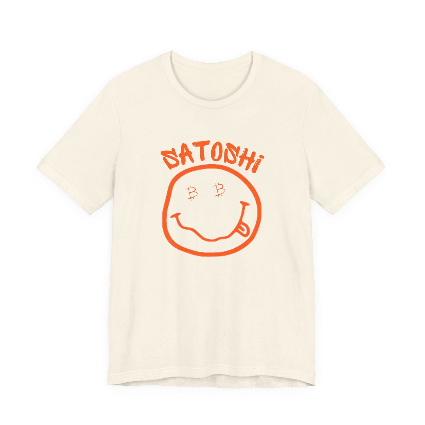 Bitcoin Eyed Satoshi Smiley T-Shirt