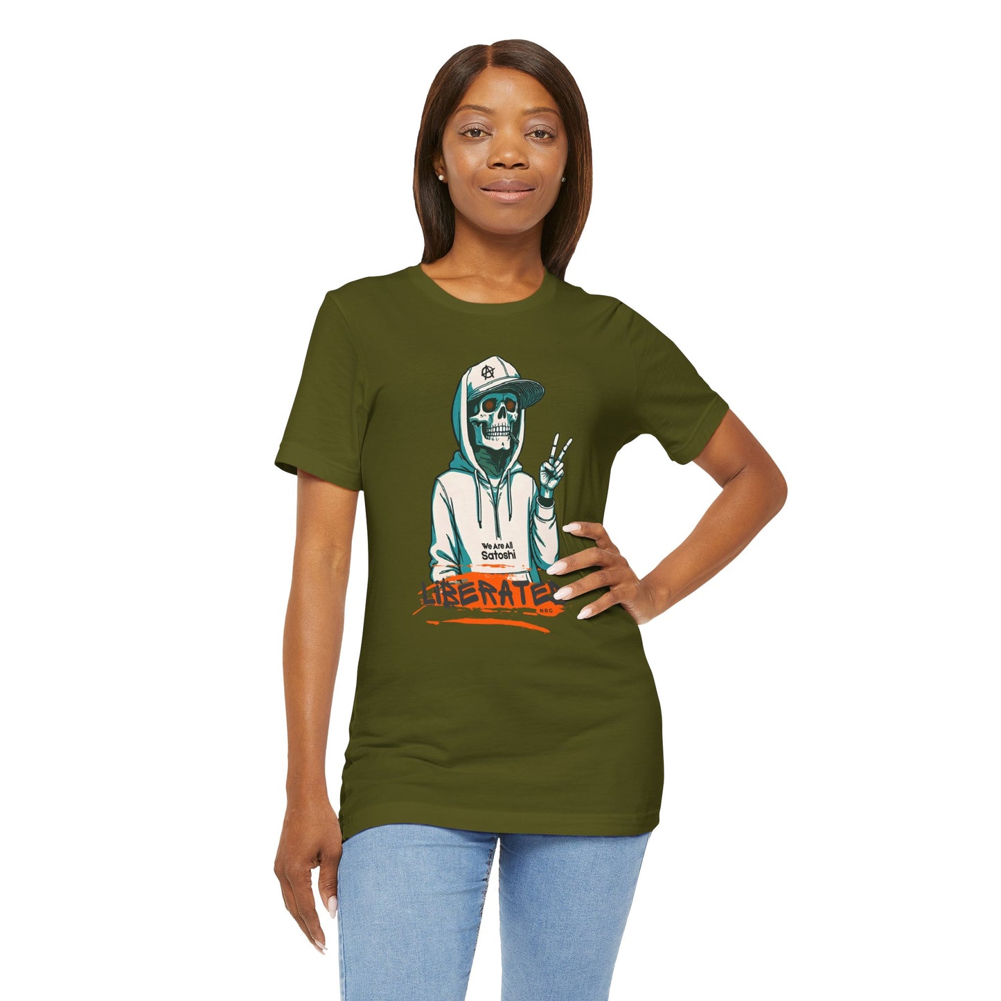 We Are All Satoshi Liberated NRG T-Shirt