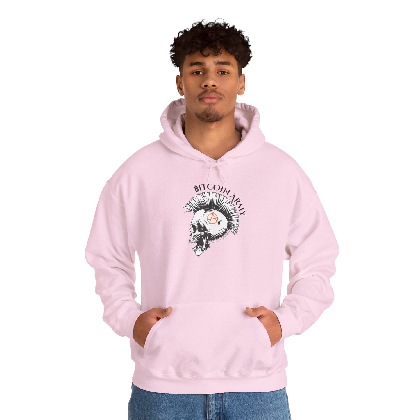 Bitcoin Army Hard Money Anarchists Hoodie