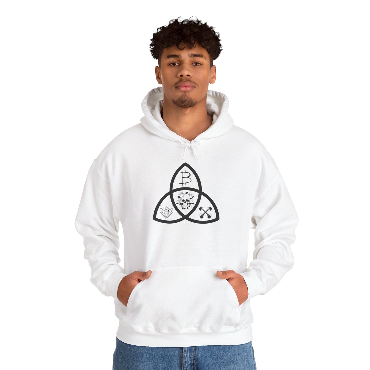 Beef Barbells & Bitcoin Trifecta Hoodie