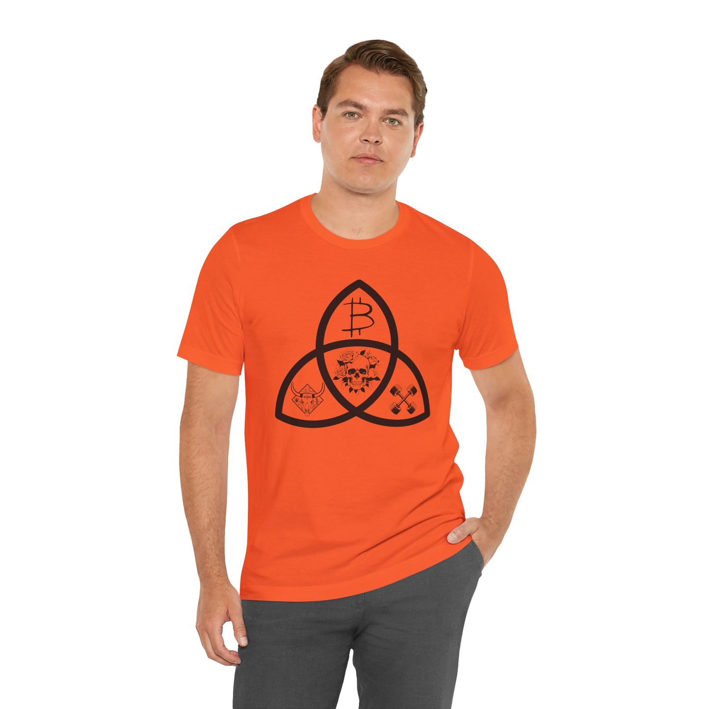 Beef Barbells Bitcoin Trifecta T-Shirt