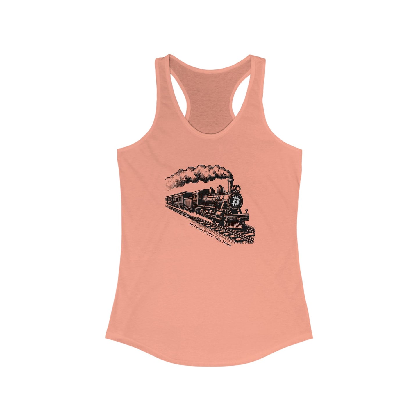 Nothing Stops This Train Women's Racerback Tank