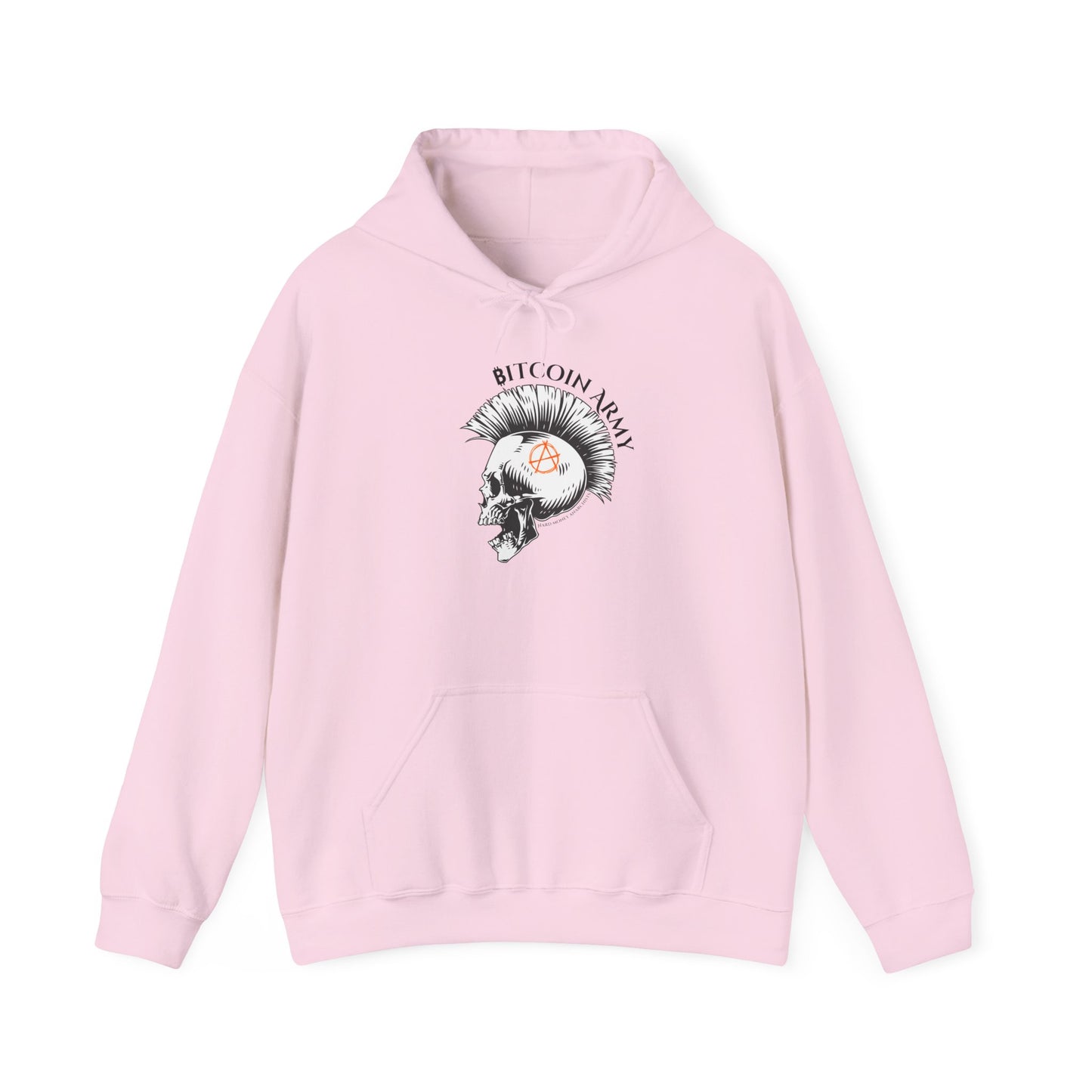 Bitcoin Army Hard Money Anarchists Hoodie
