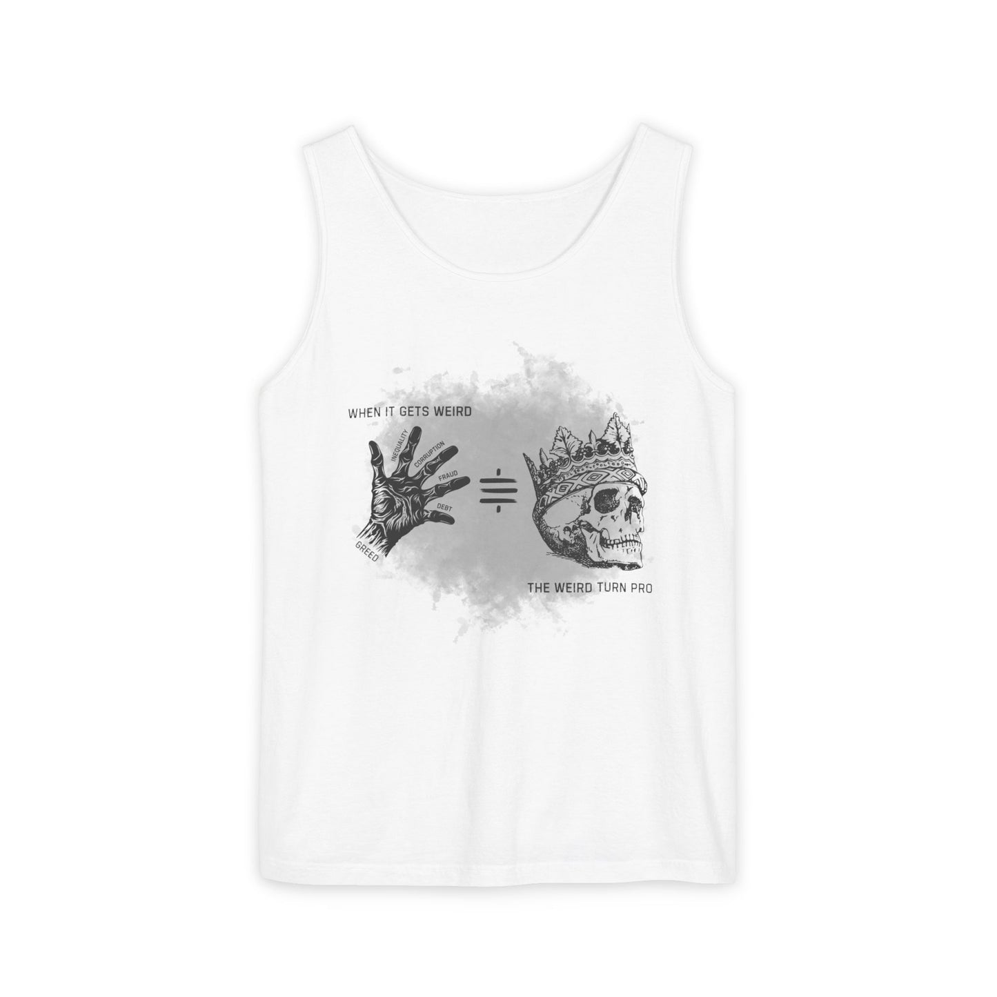 Weird Turn Pro Hand & Skull Unisex Tank Top