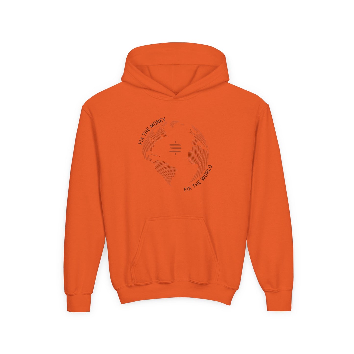 Fix The Money Fix The World Youth Hoodie