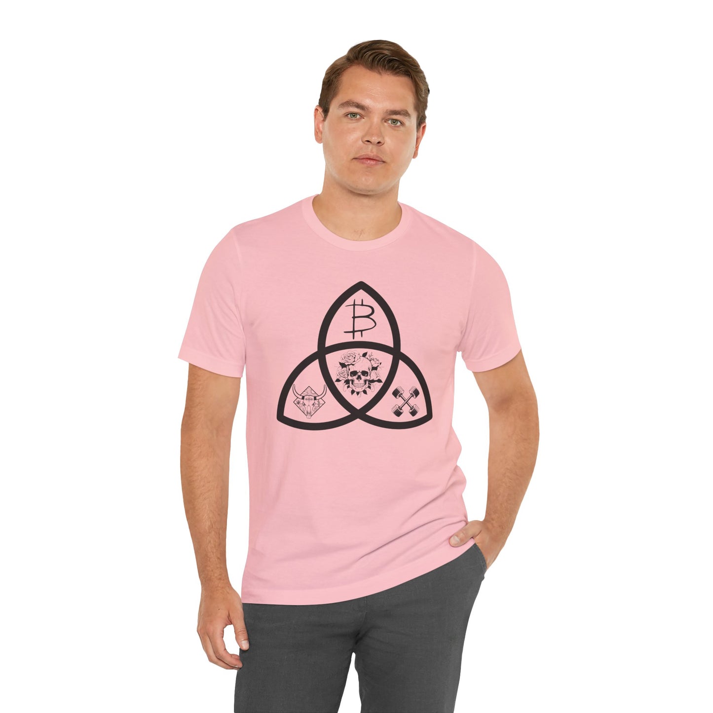 Beef Barbells Bitcoin Trifecta T-Shirt