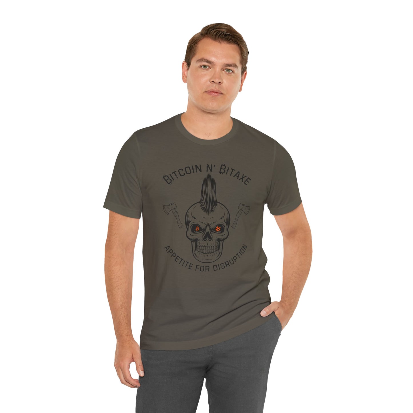 Bitcoin N' Bitaxe Appetite For Disruption T-Shirt