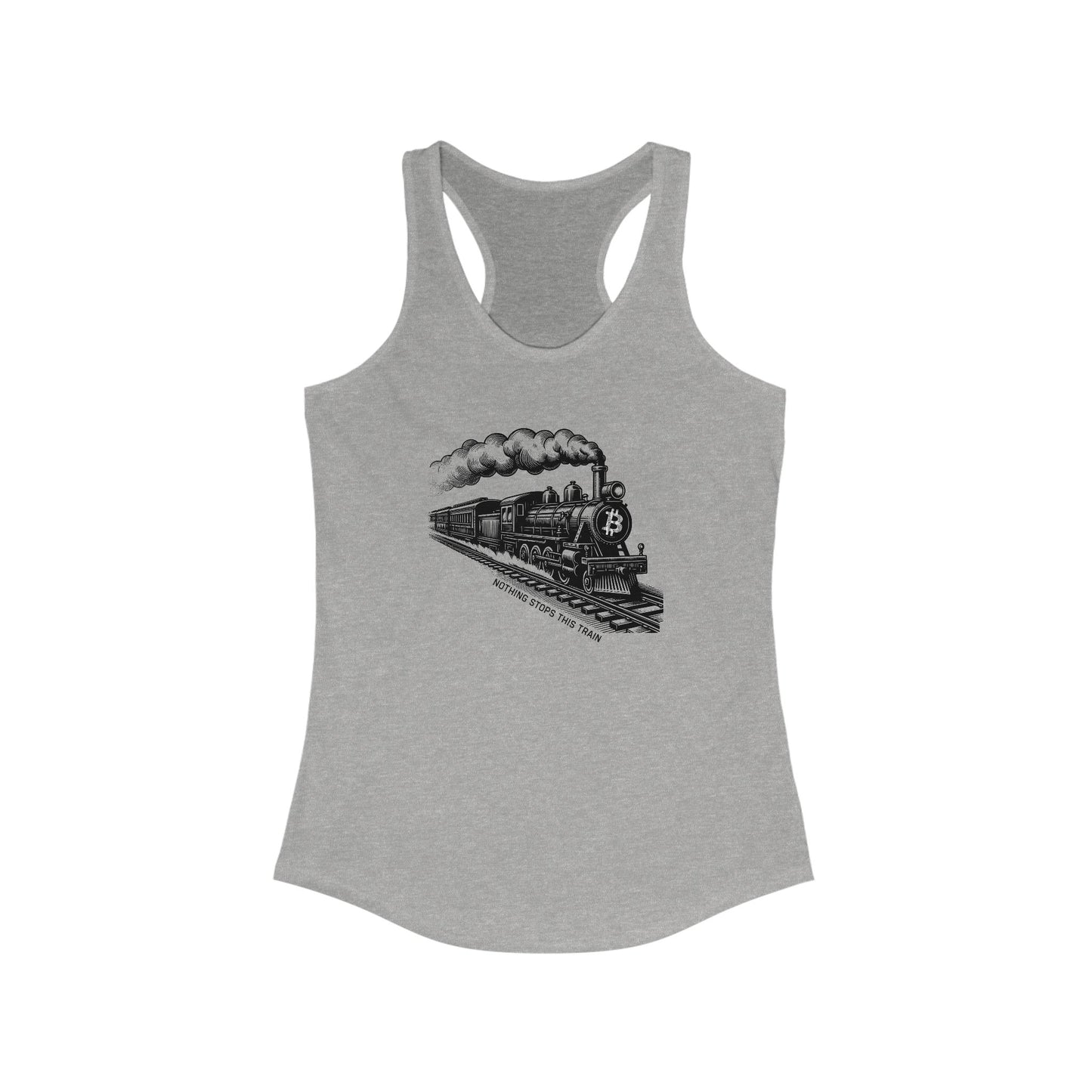 Nothing Stops This Train Women's Racerback Tank