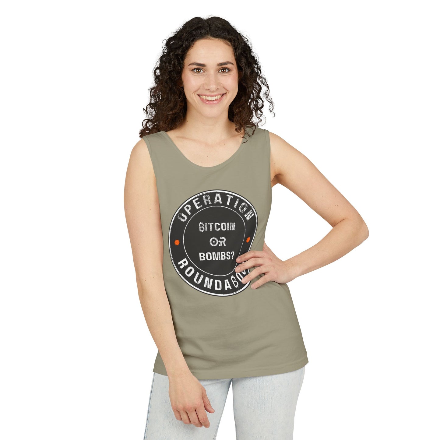 Bitcoin Or Bombs Operation Roundabout Tank Top