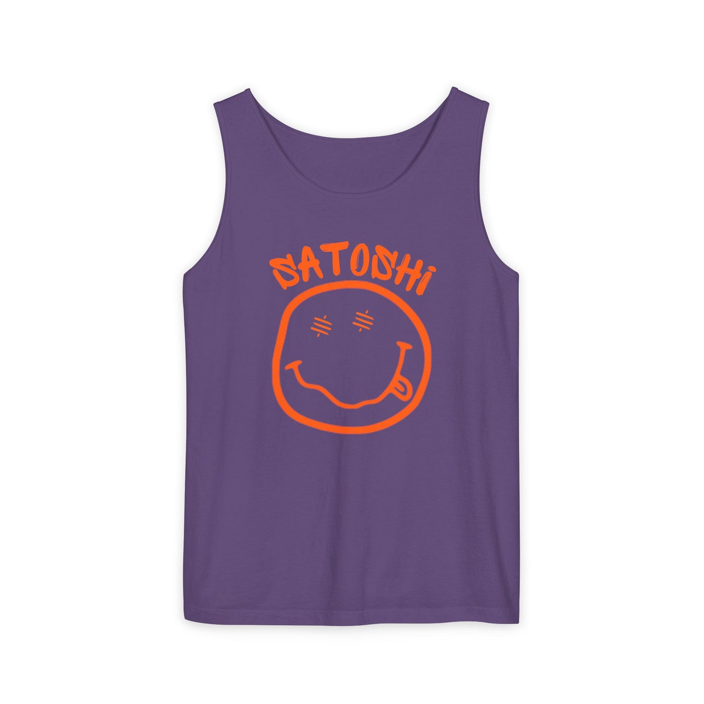 SATS Eyed Satoshi Smiley Tank Top