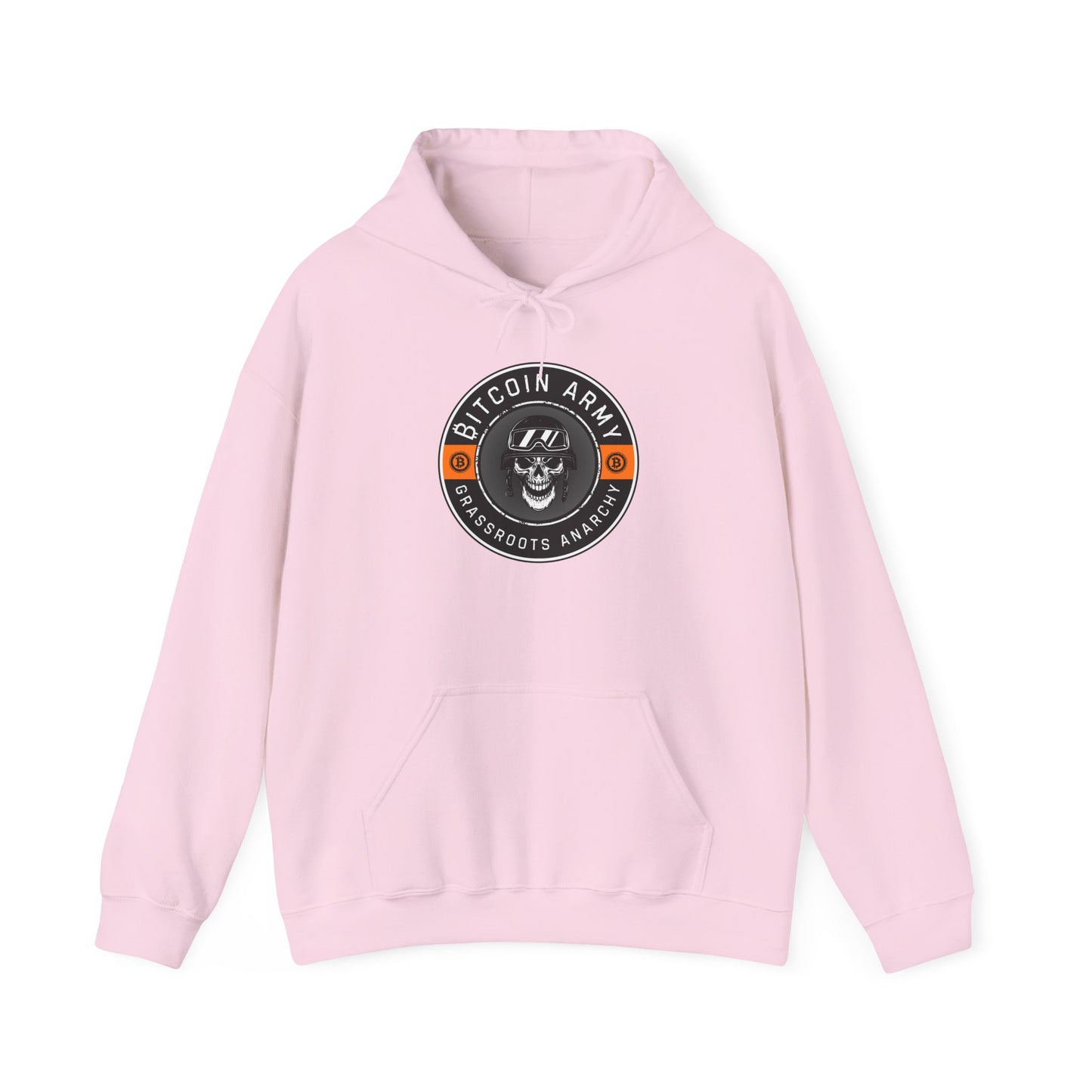 Bitcoin Army Grassroots Anarchy Hoodie