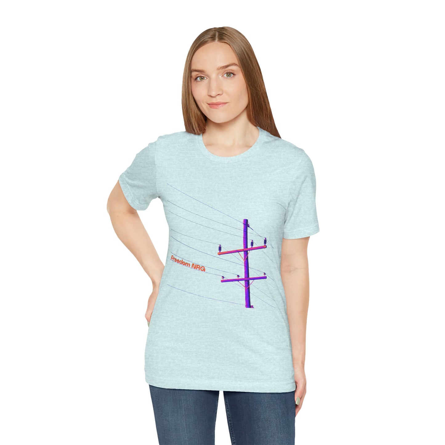 Power Lines Liberated NRG T-Shirt Unisex