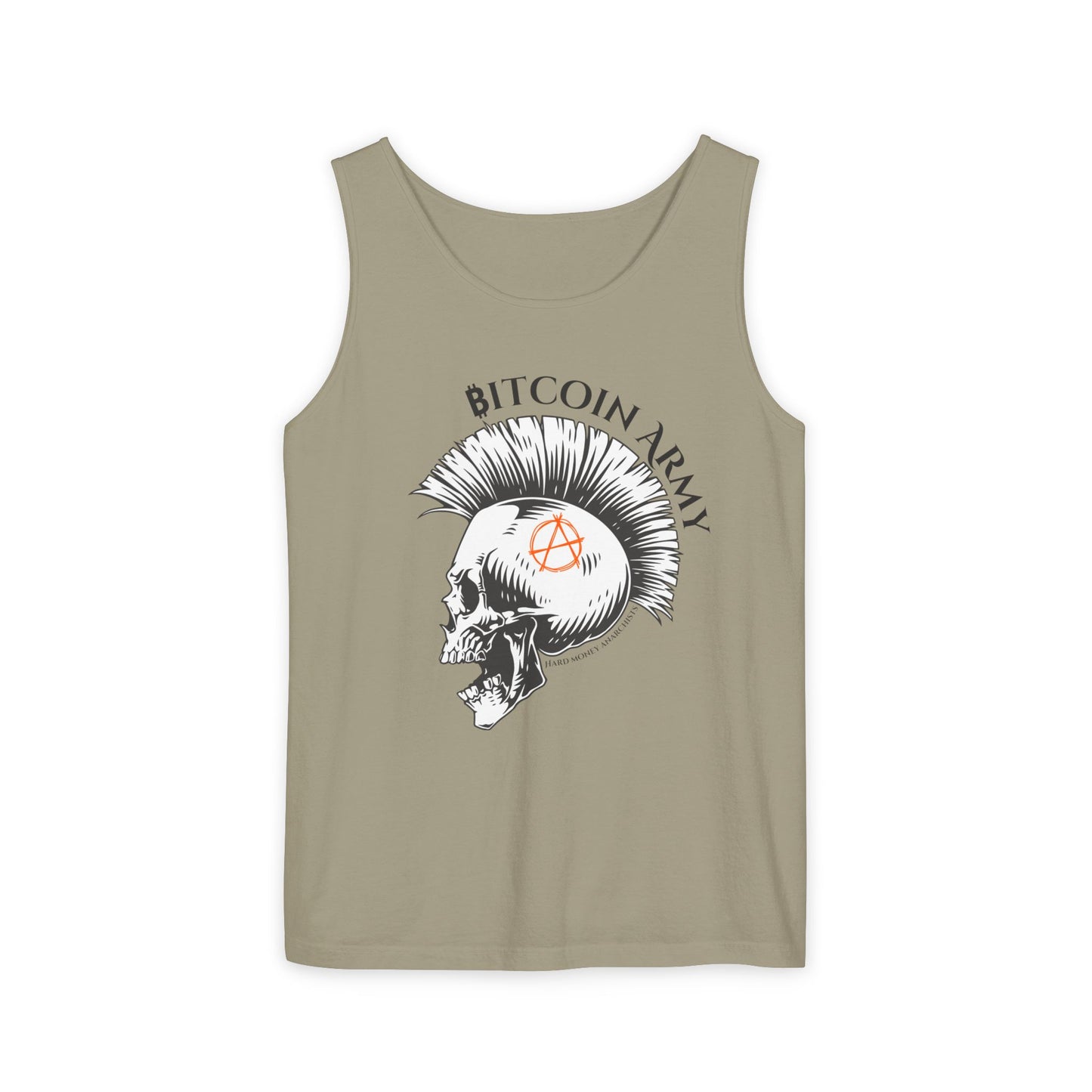 Bitcoin Army Hard Money Anarchists Tank Top