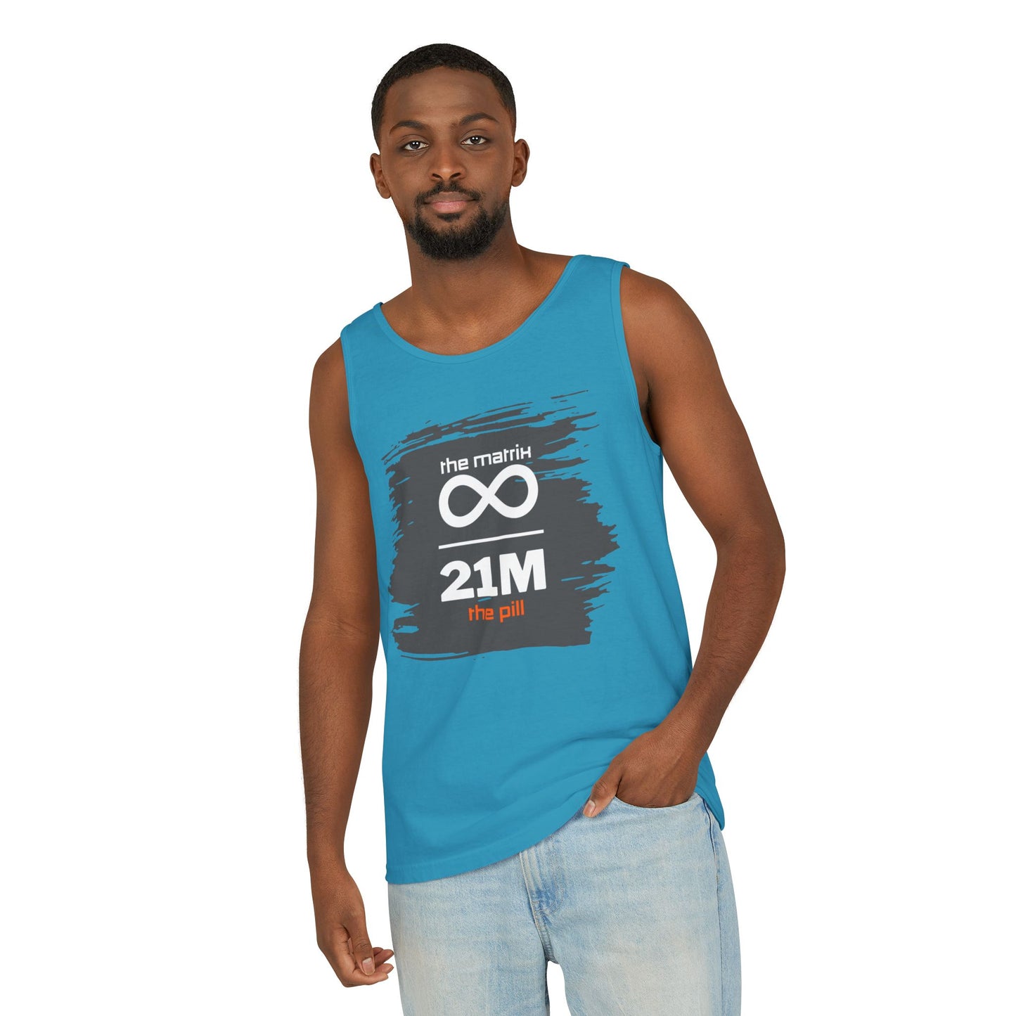 Bitcoin Supply Matrix/Pill Tank Top