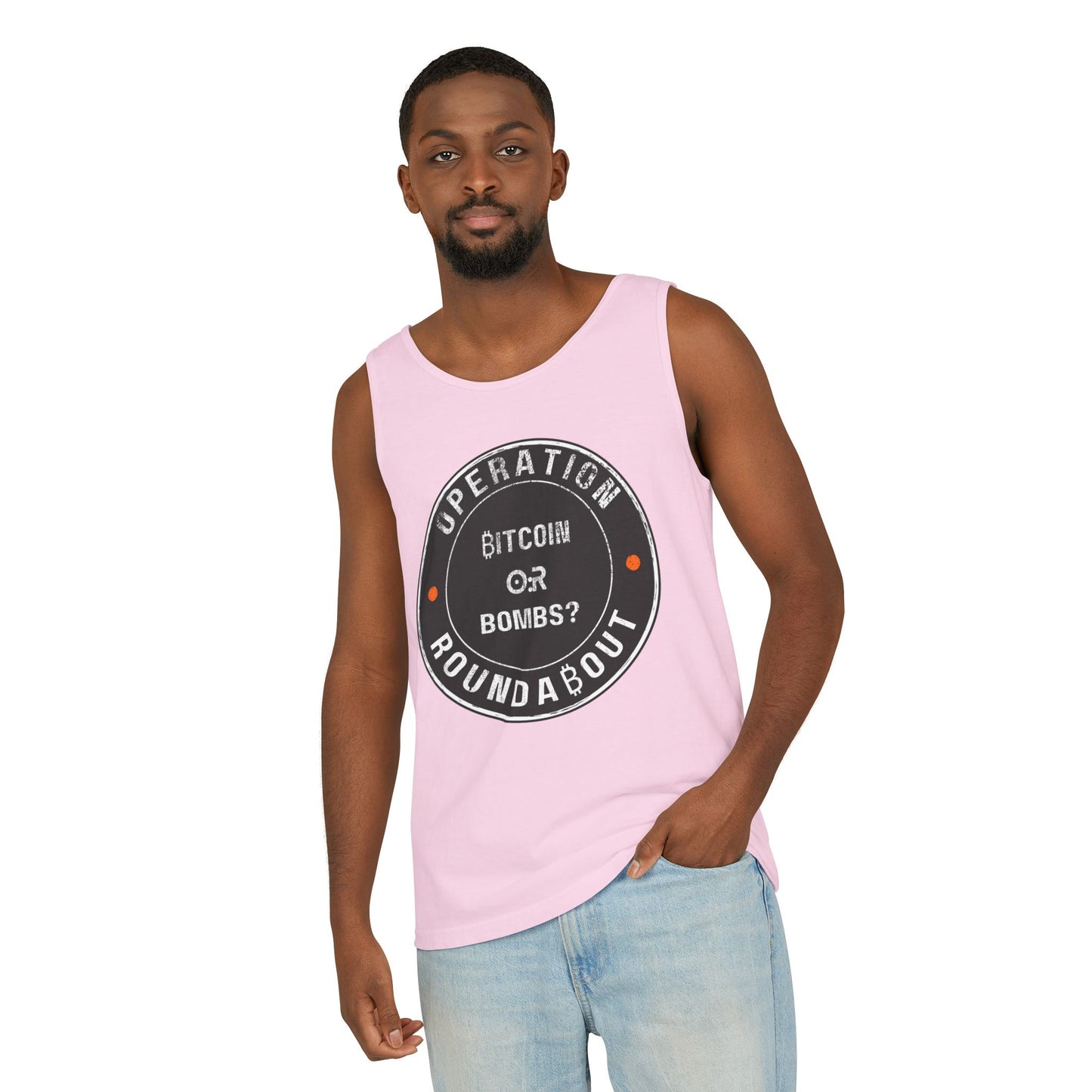 Bitcoin Or Bombs Operation Roundabout Tank Top
