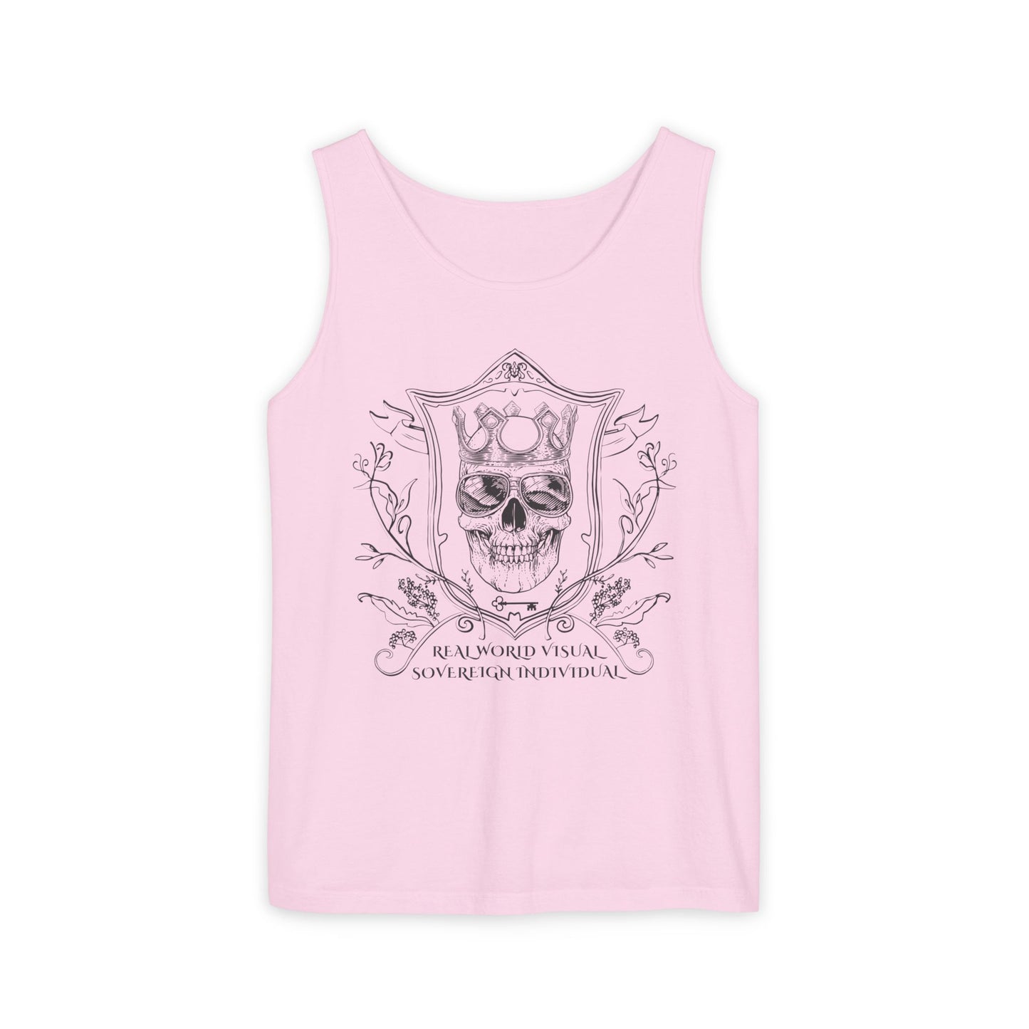 Sovereign Individual Skull Unisex Tank Top