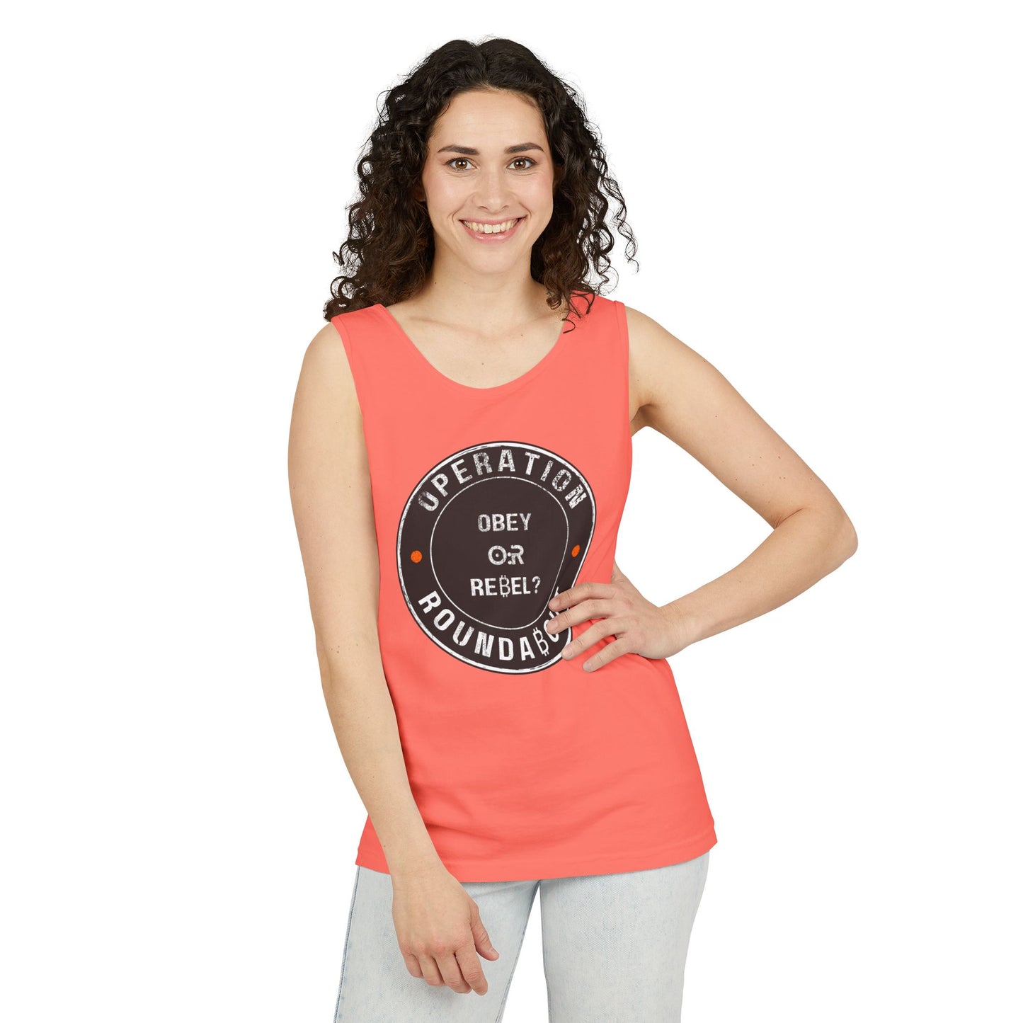 Obey Or Rebel Operation Roundabout Tank Top