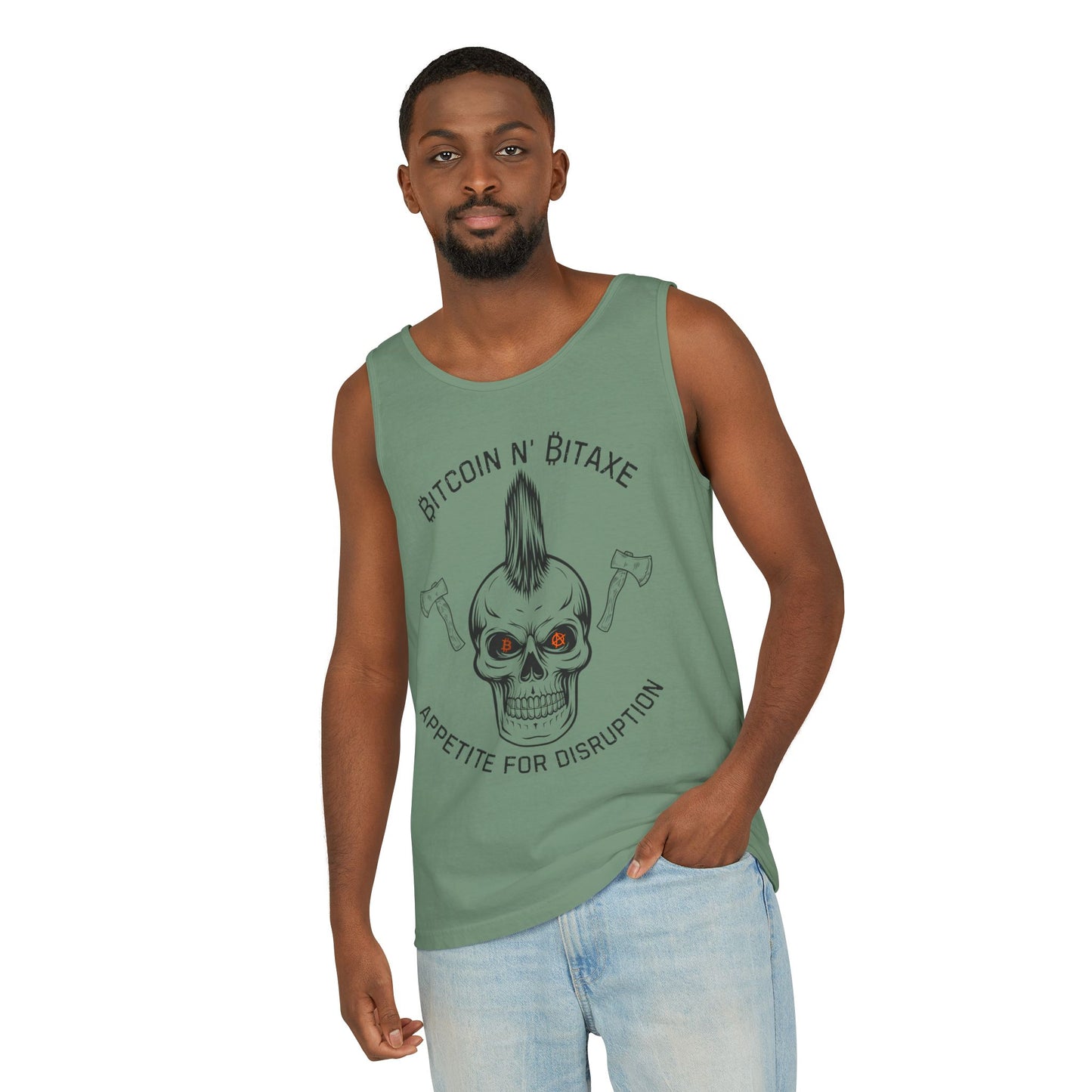 Bitcoin N' Bitaxe Appetite For Disruption Tank Top