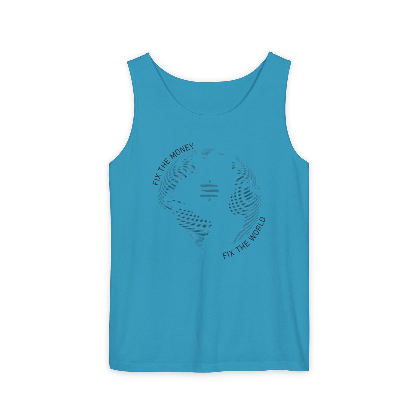 Fix The Money Fix The World Unisex Tank Top