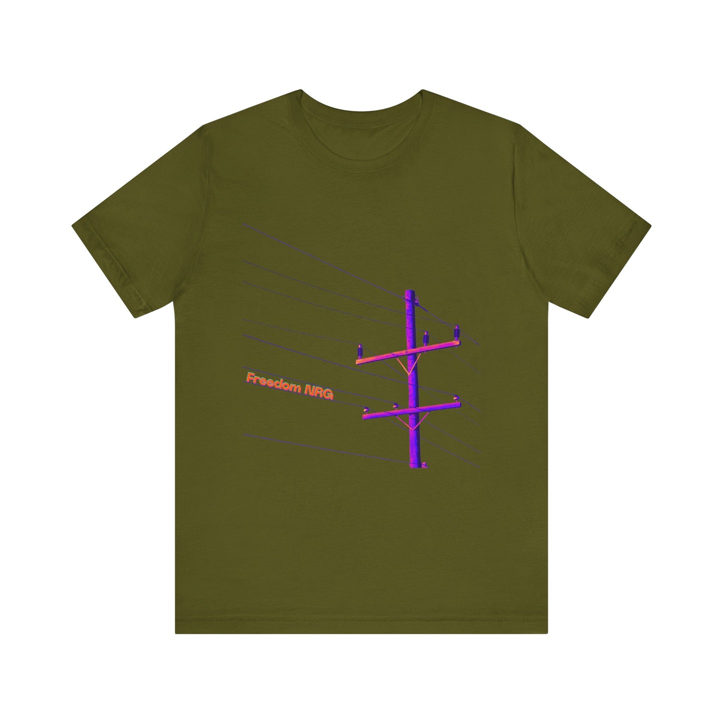 Power Lines Liberated NRG T-Shirt Unisex