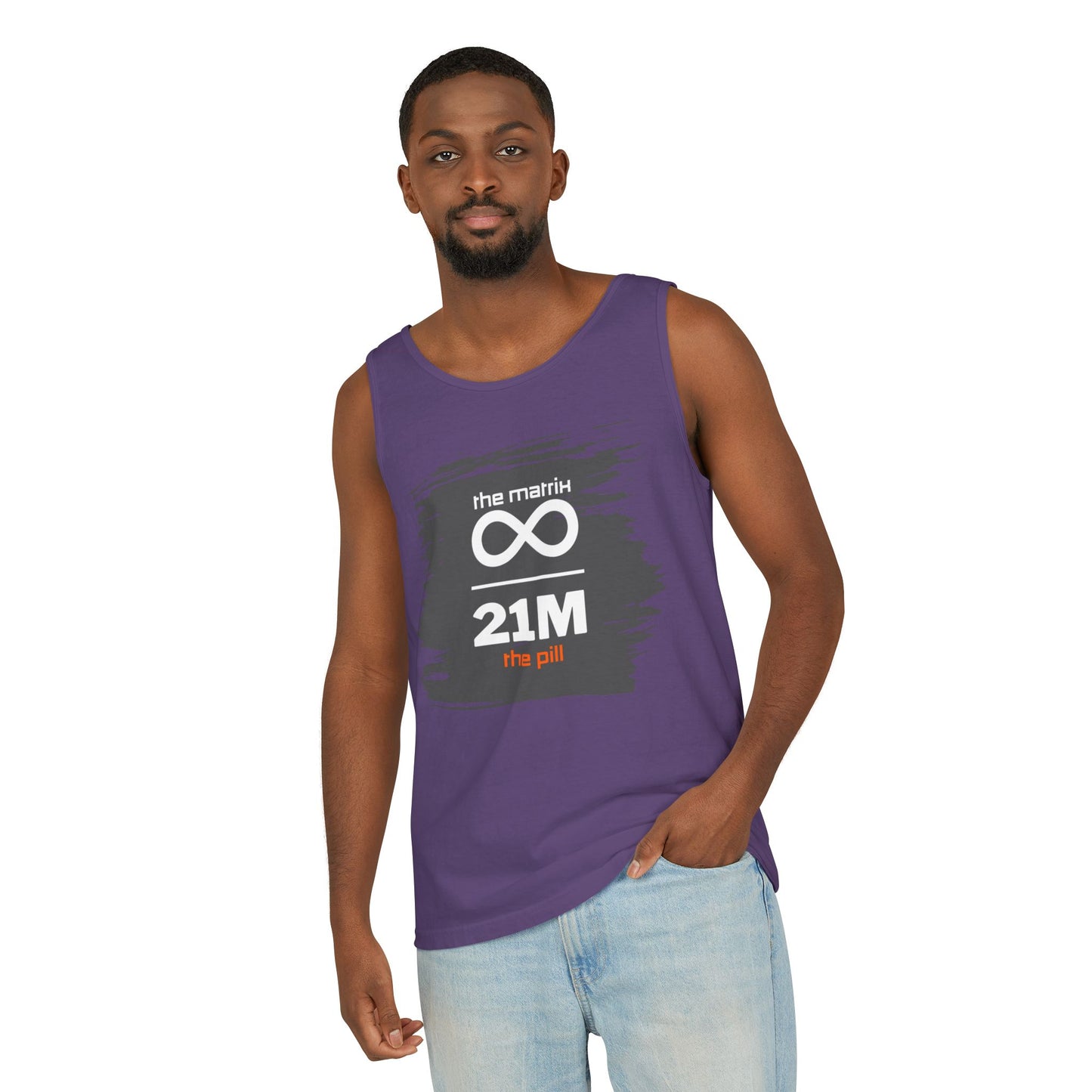 Bitcoin Supply Matrix/Pill Tank Top