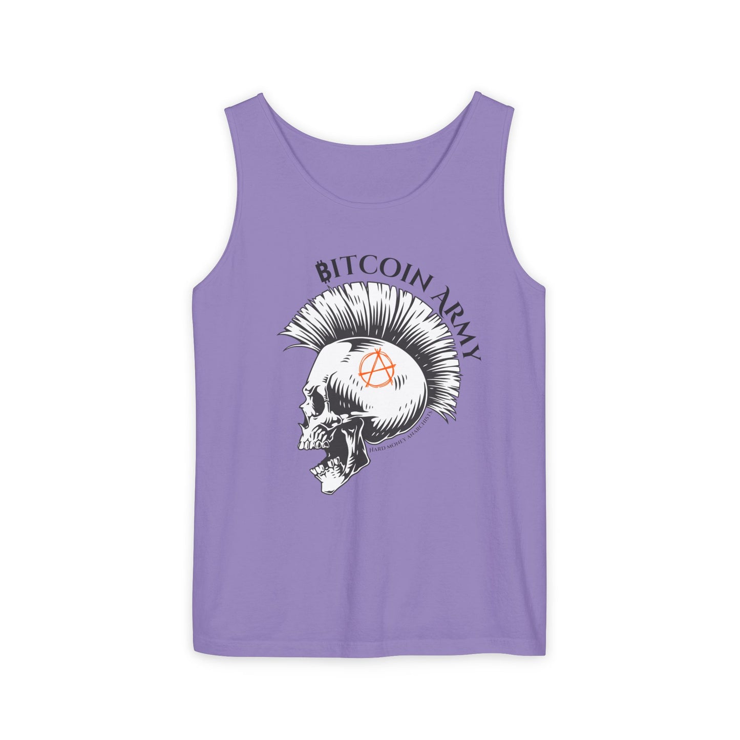 Bitcoin Army Hard Money Anarchists Tank Top