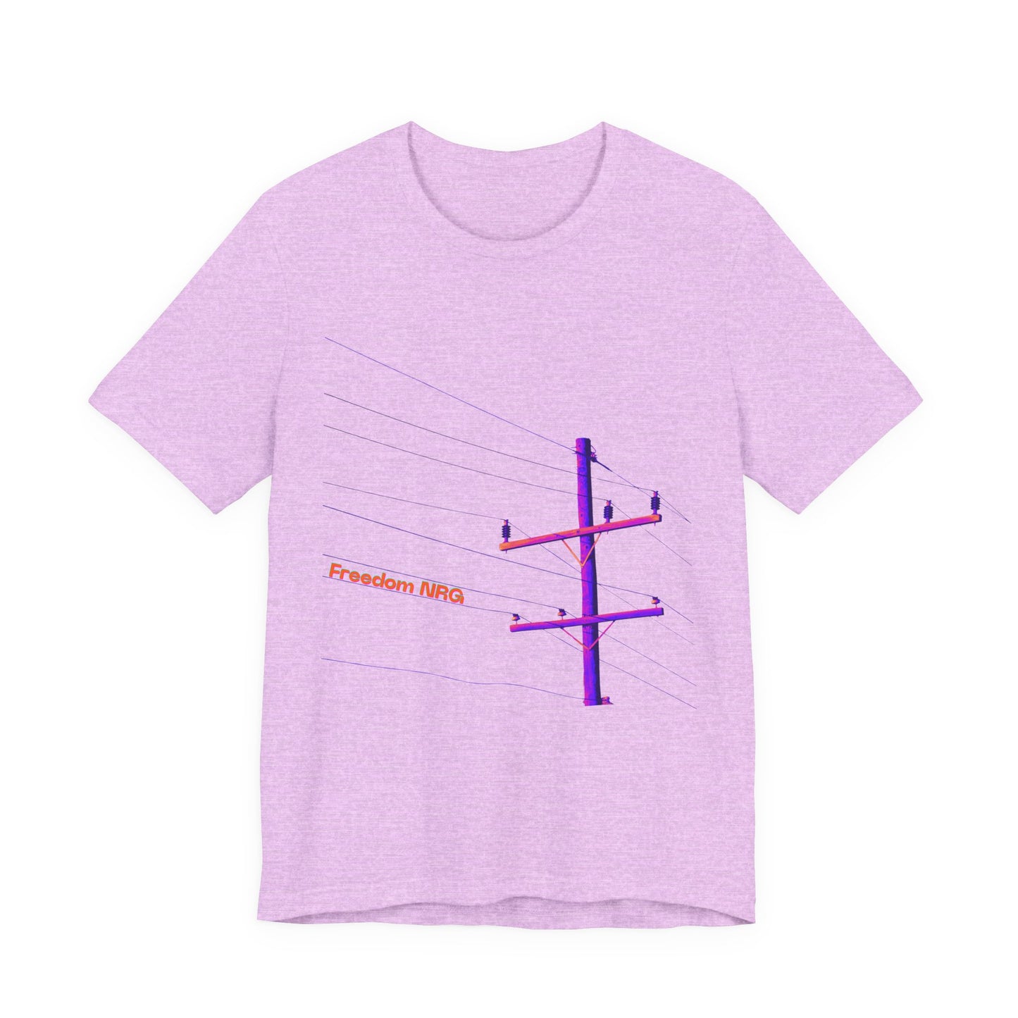 Power Lines Liberated NRG T-Shirt Unisex