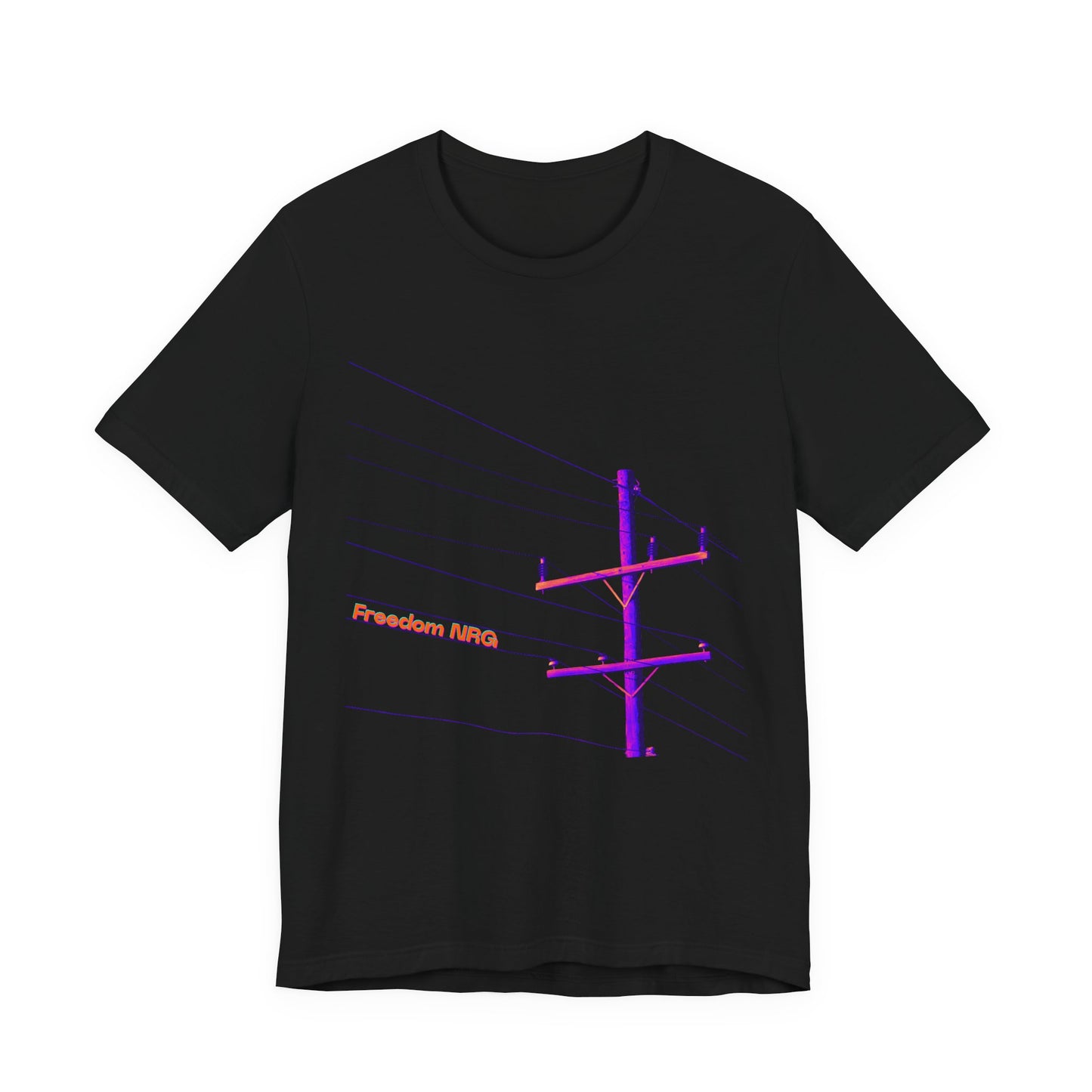 Power Lines Liberated NRG T-Shirt Unisex