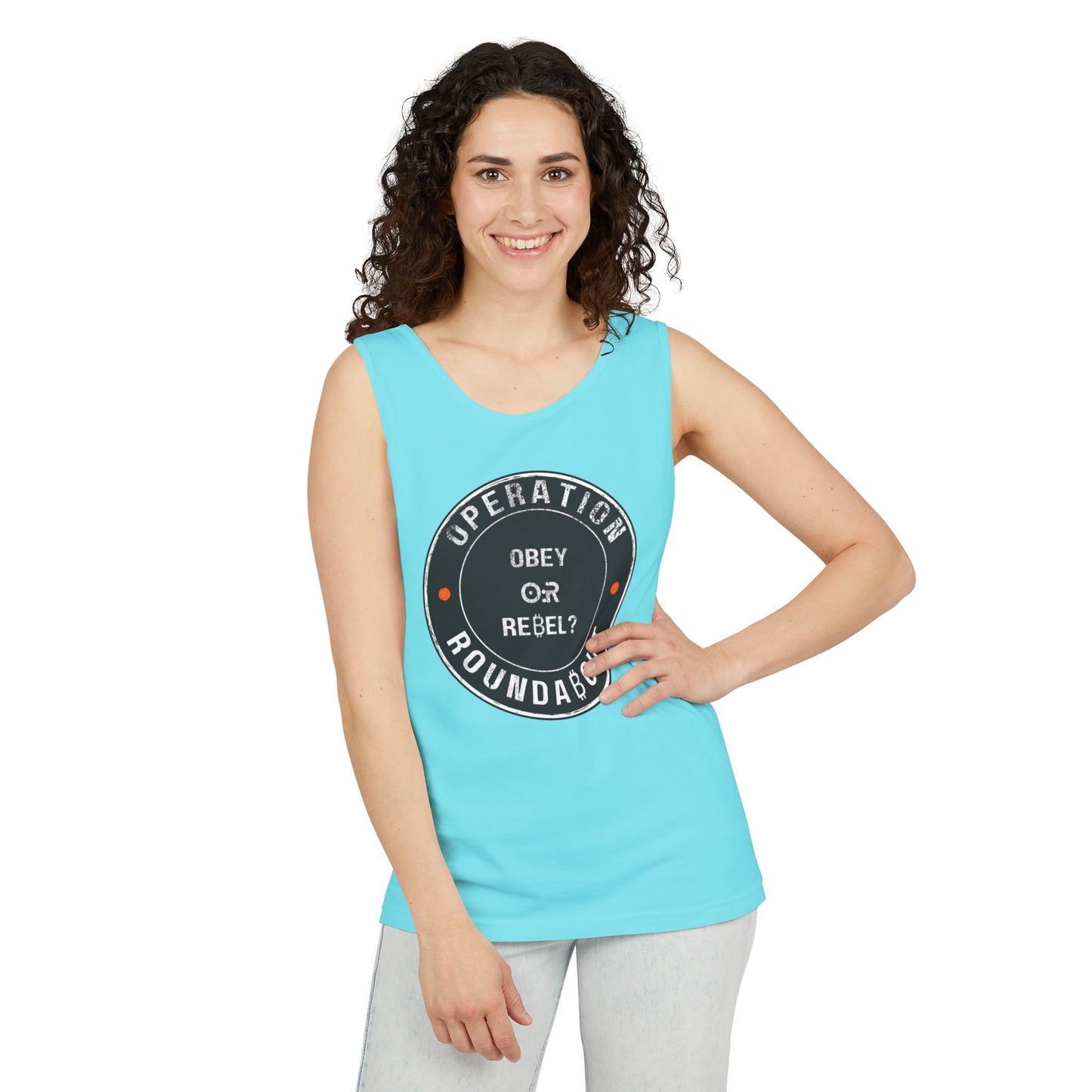Obey Or Rebel Operation Roundabout Tank Top