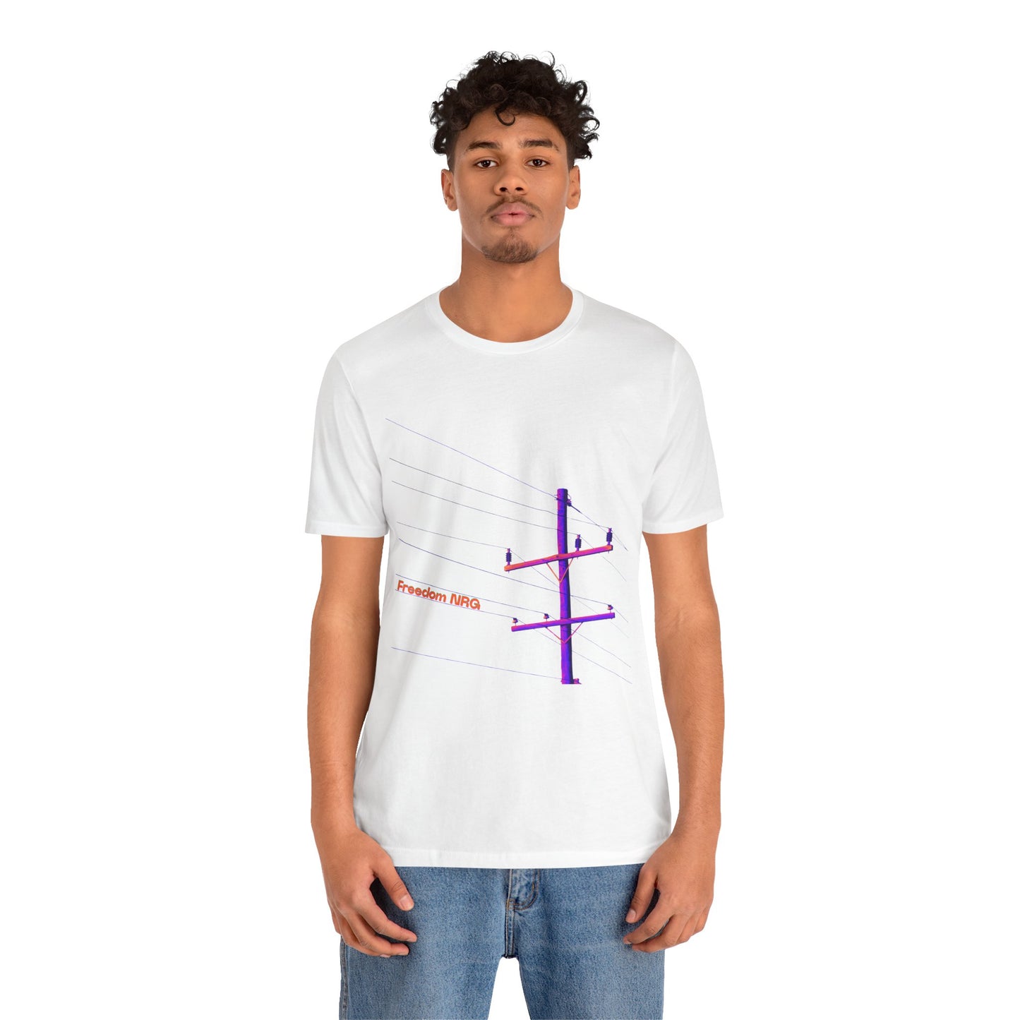 Power Lines Liberated NRG T-Shirt Unisex