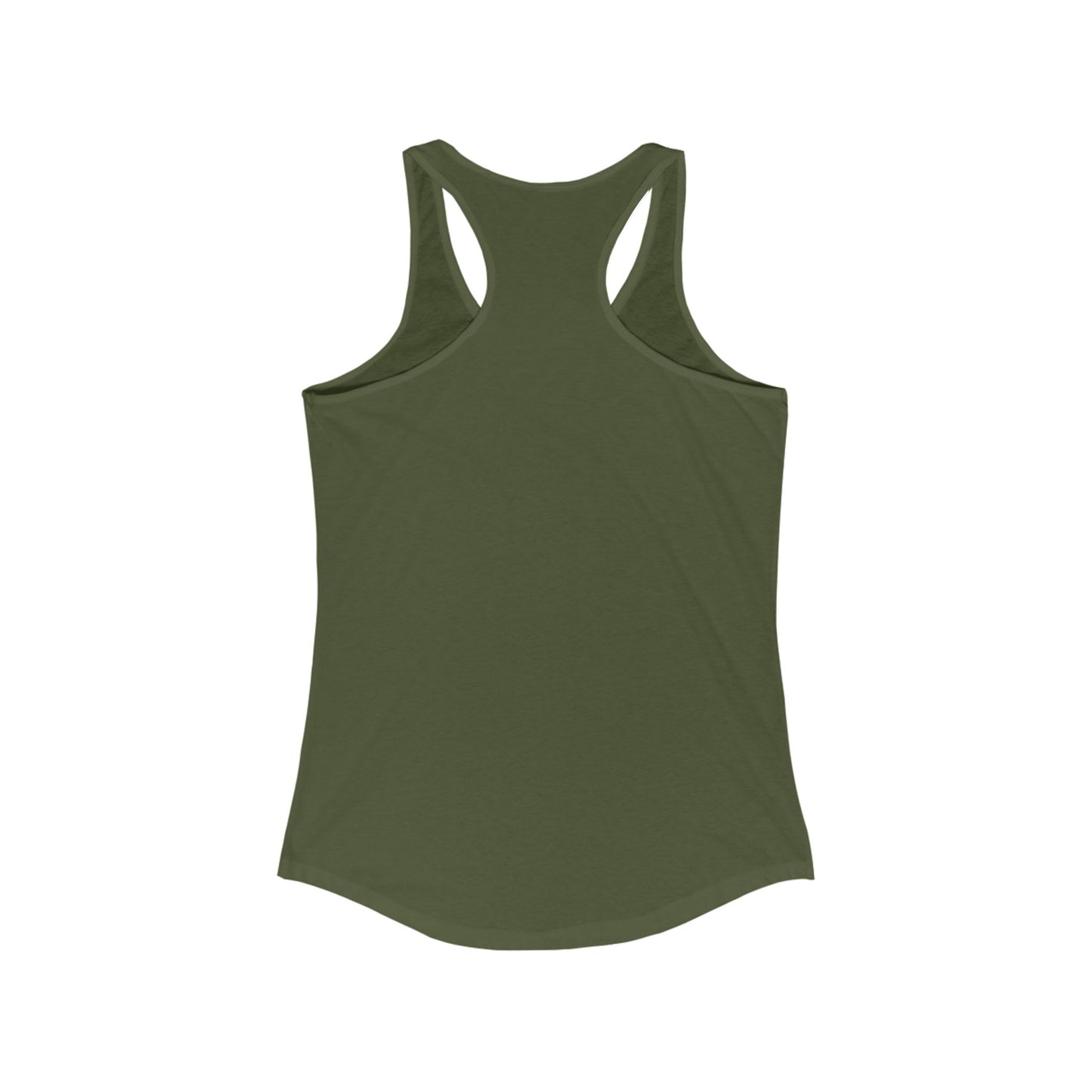 Beef Barbells & Bitcoin Trifecta Women's Racerback Tank
