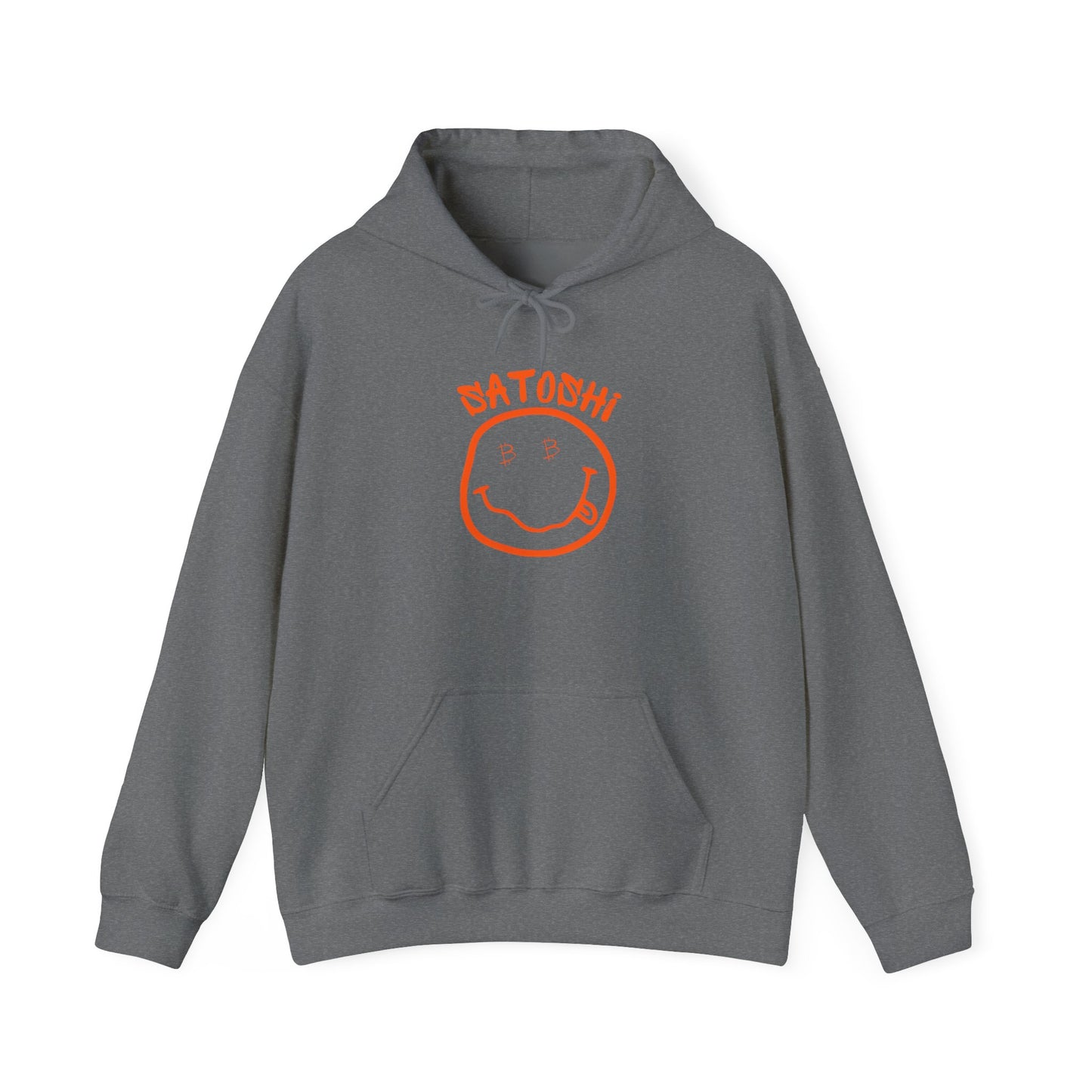Bitcoin Eyed Satoshi Smiley Hoodie