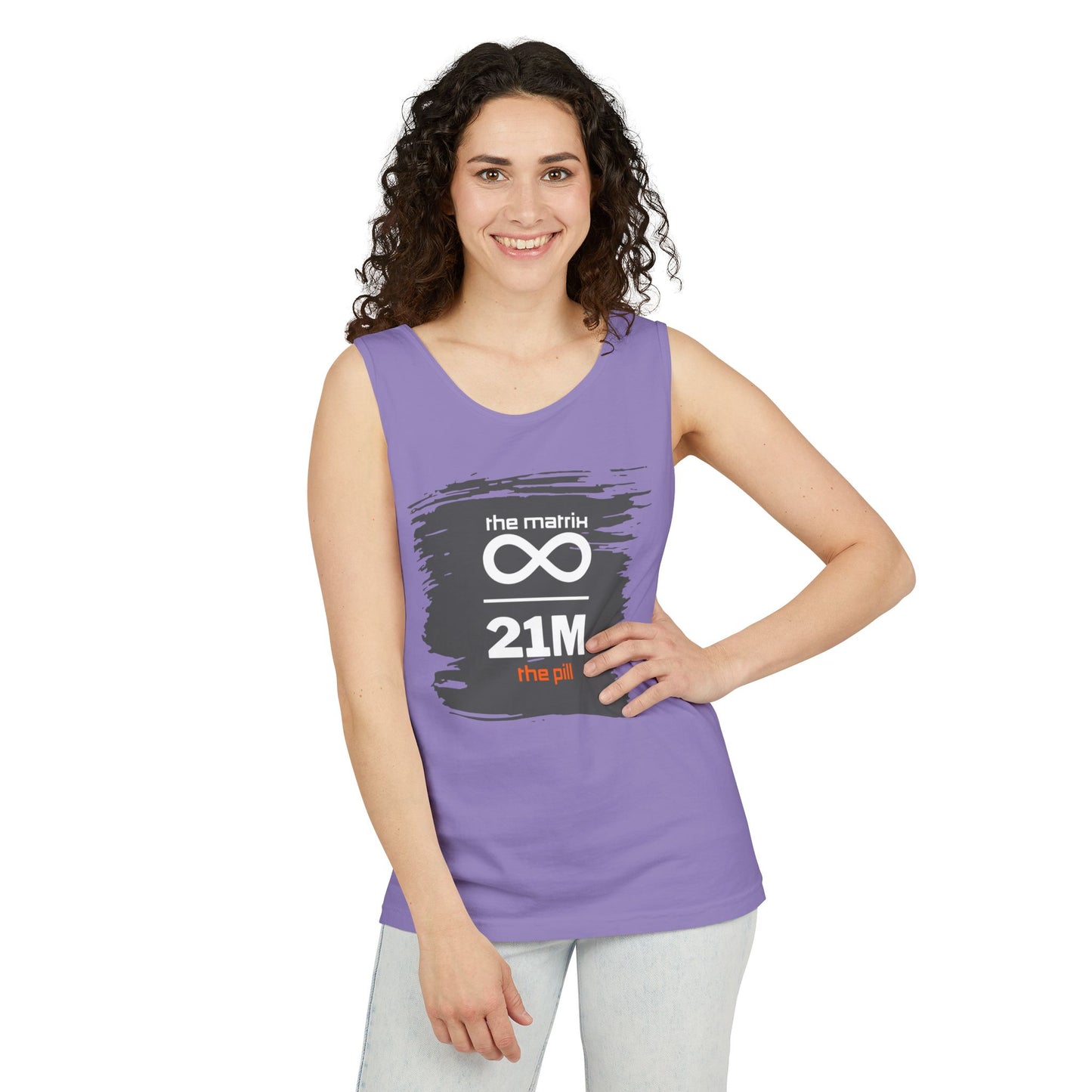 Bitcoin Supply Matrix/Pill Tank Top